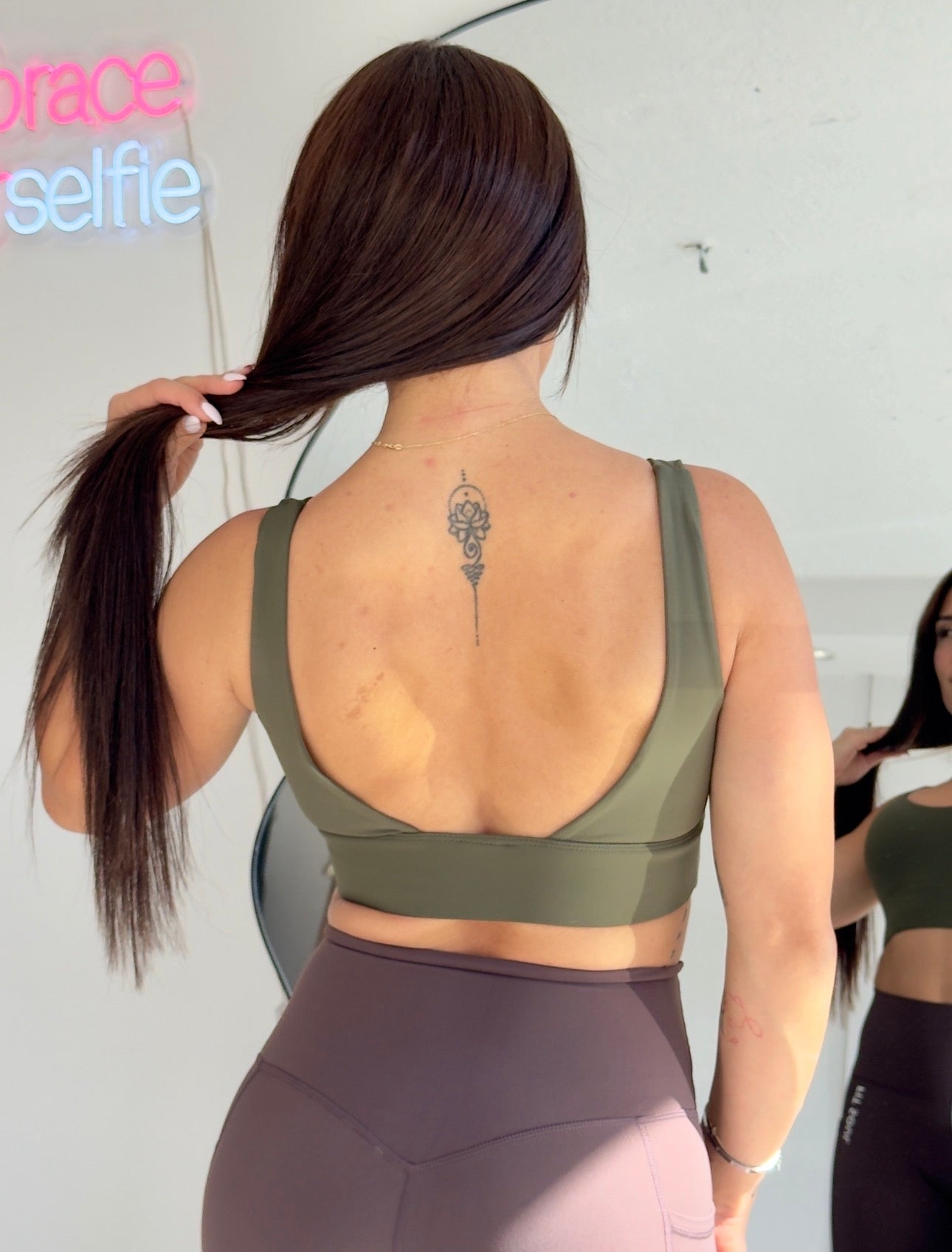 Olive Sport Bra