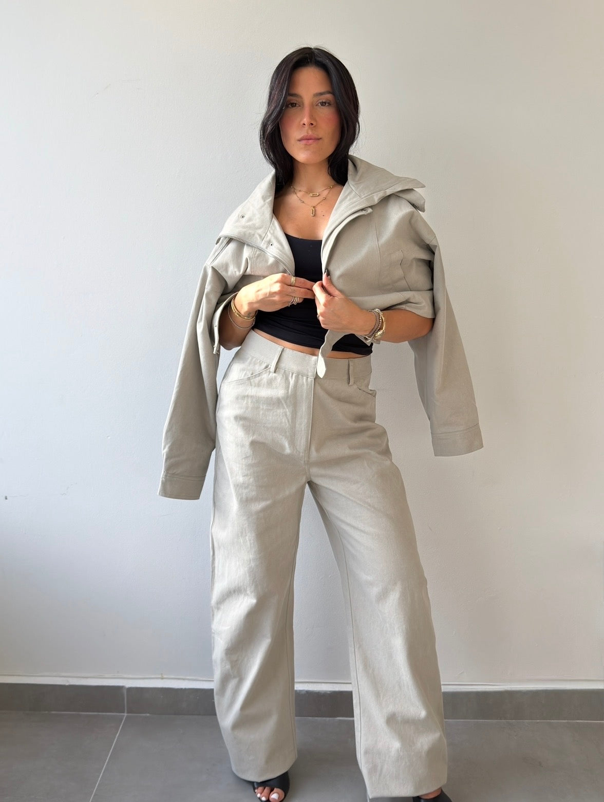 Stone Jacket and Pants Set