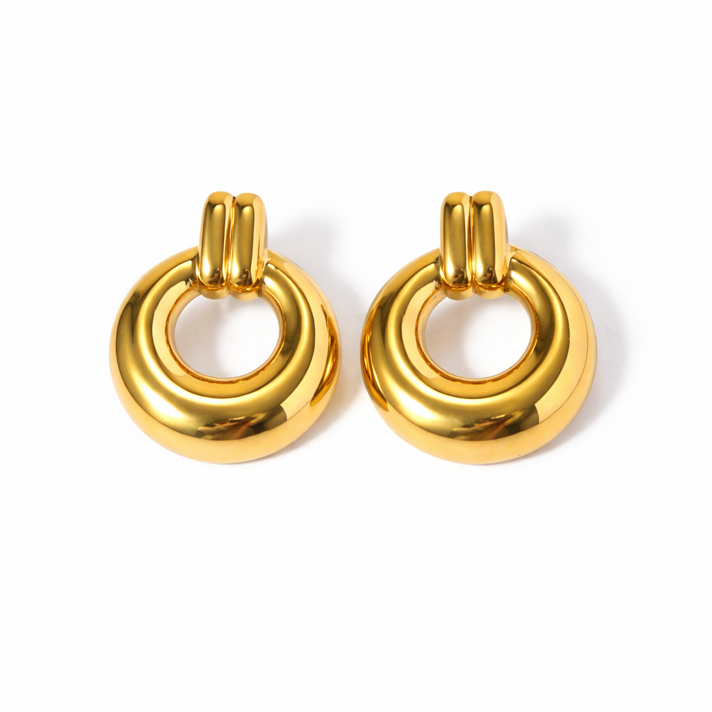 Classic Round Earrings