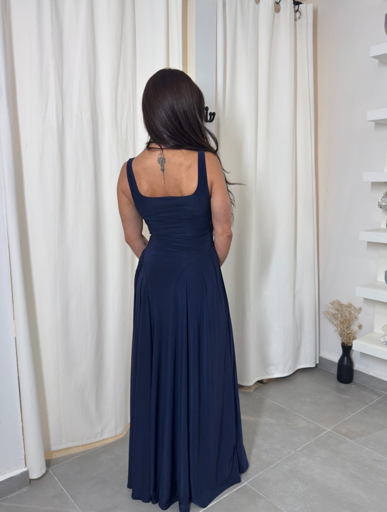 Navy Maxi Dress