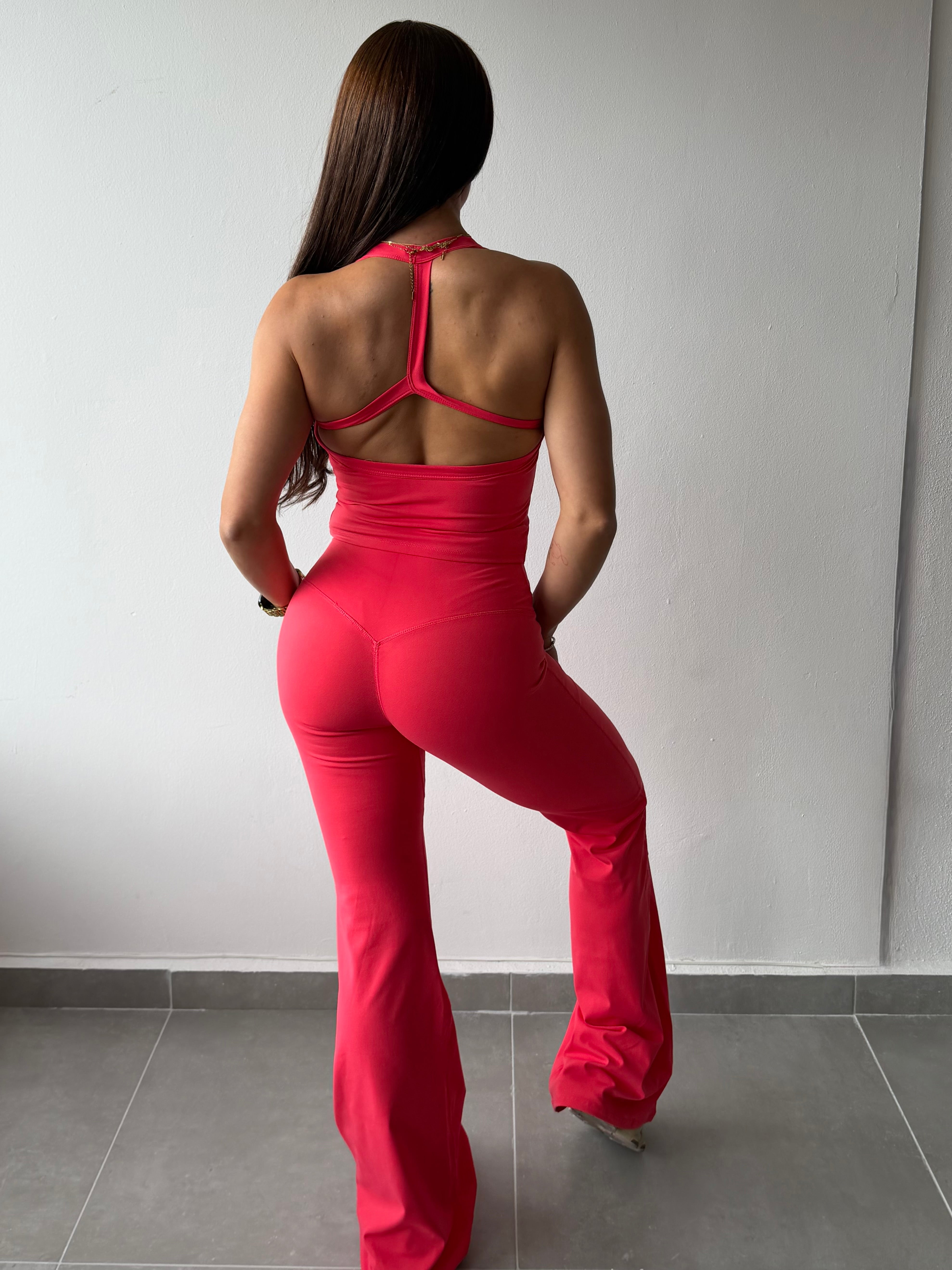 Neon Coral Flare Set