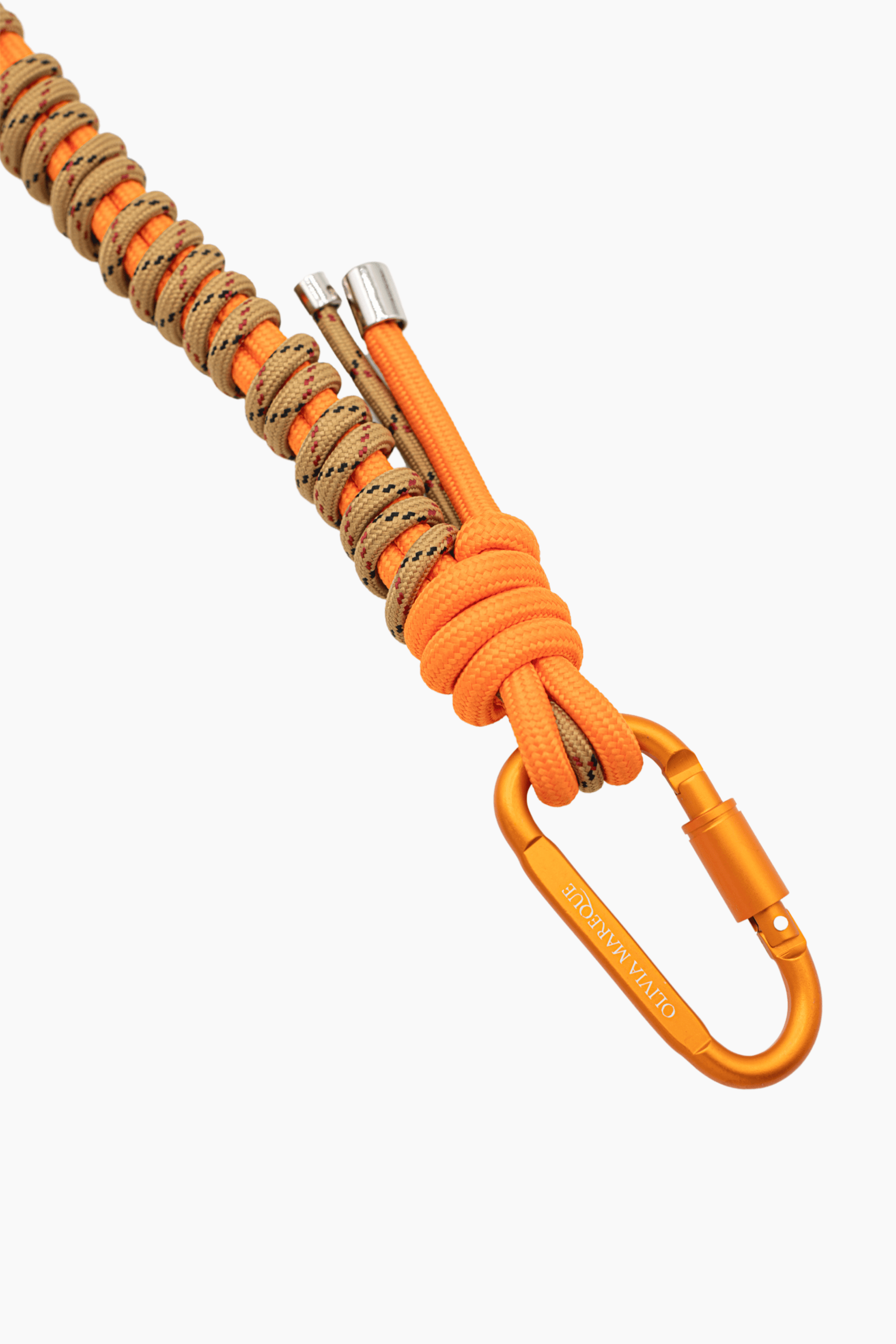 Cadena Nylon-Marrón/Naranja
