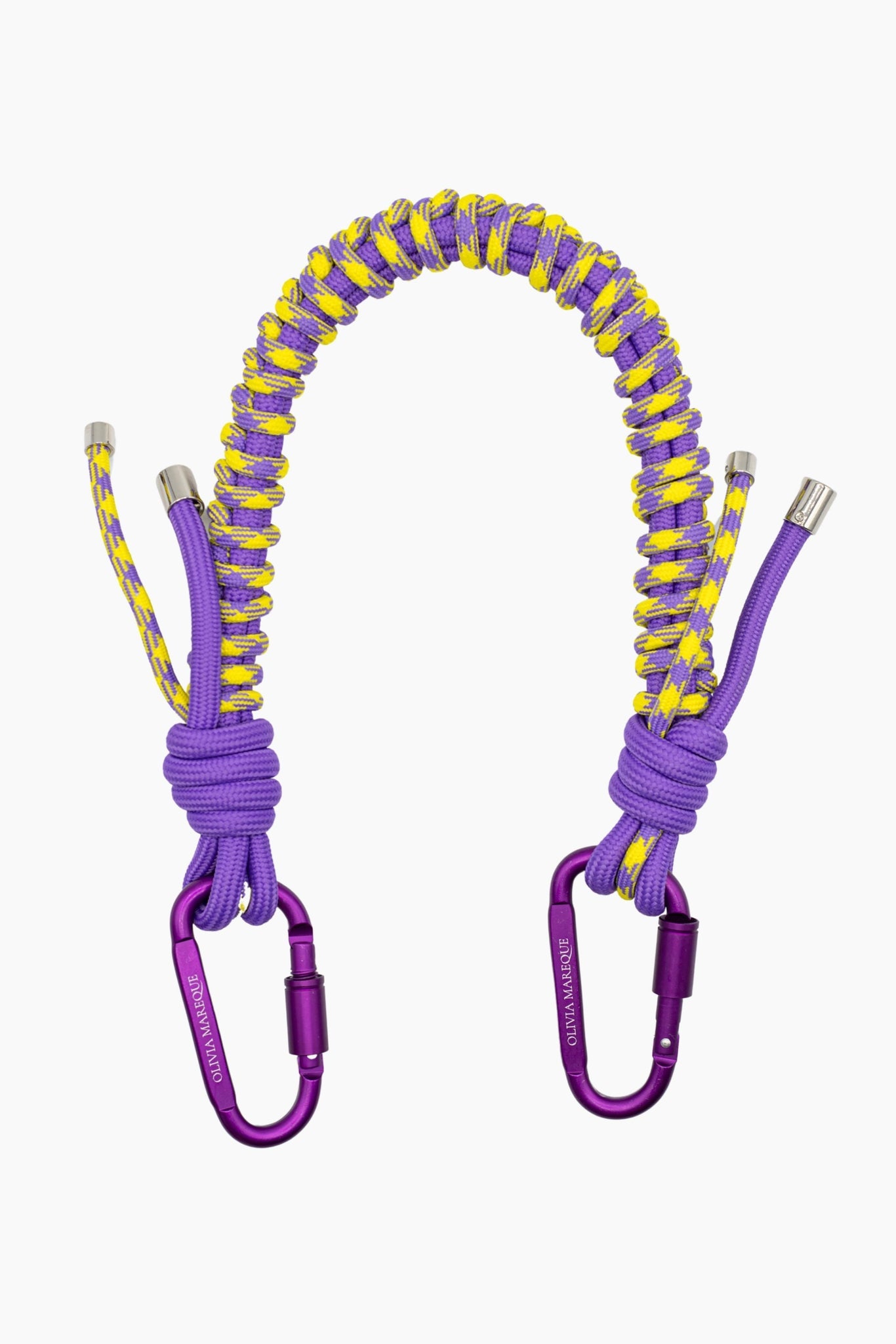 Cadena Nylon-Lila/Amarillo