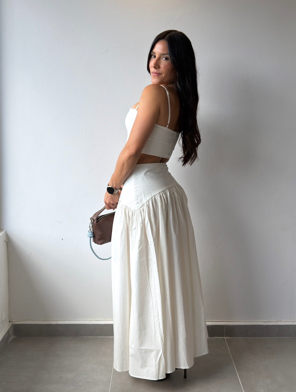 White Skirt Set