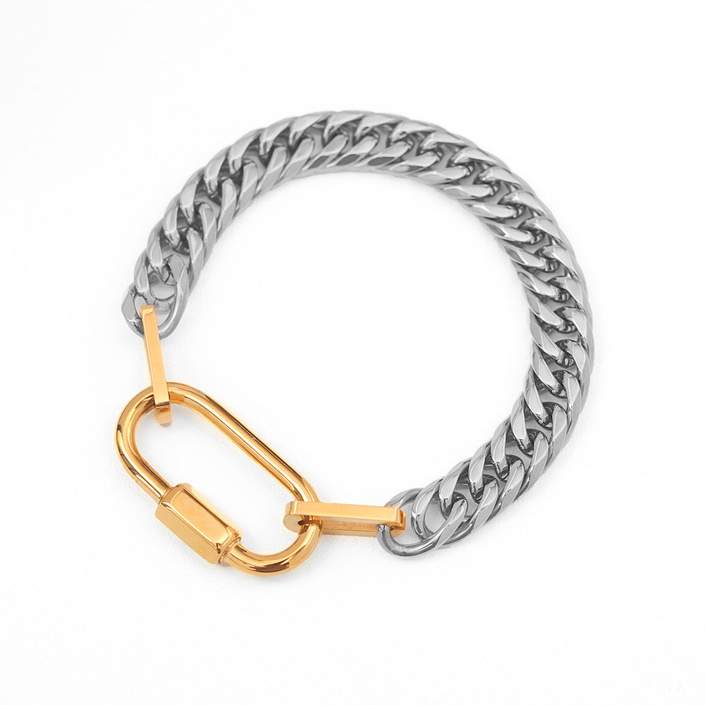 Bold Buckle Bracelet