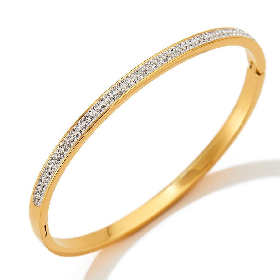 Multi Rhinestones Bangle