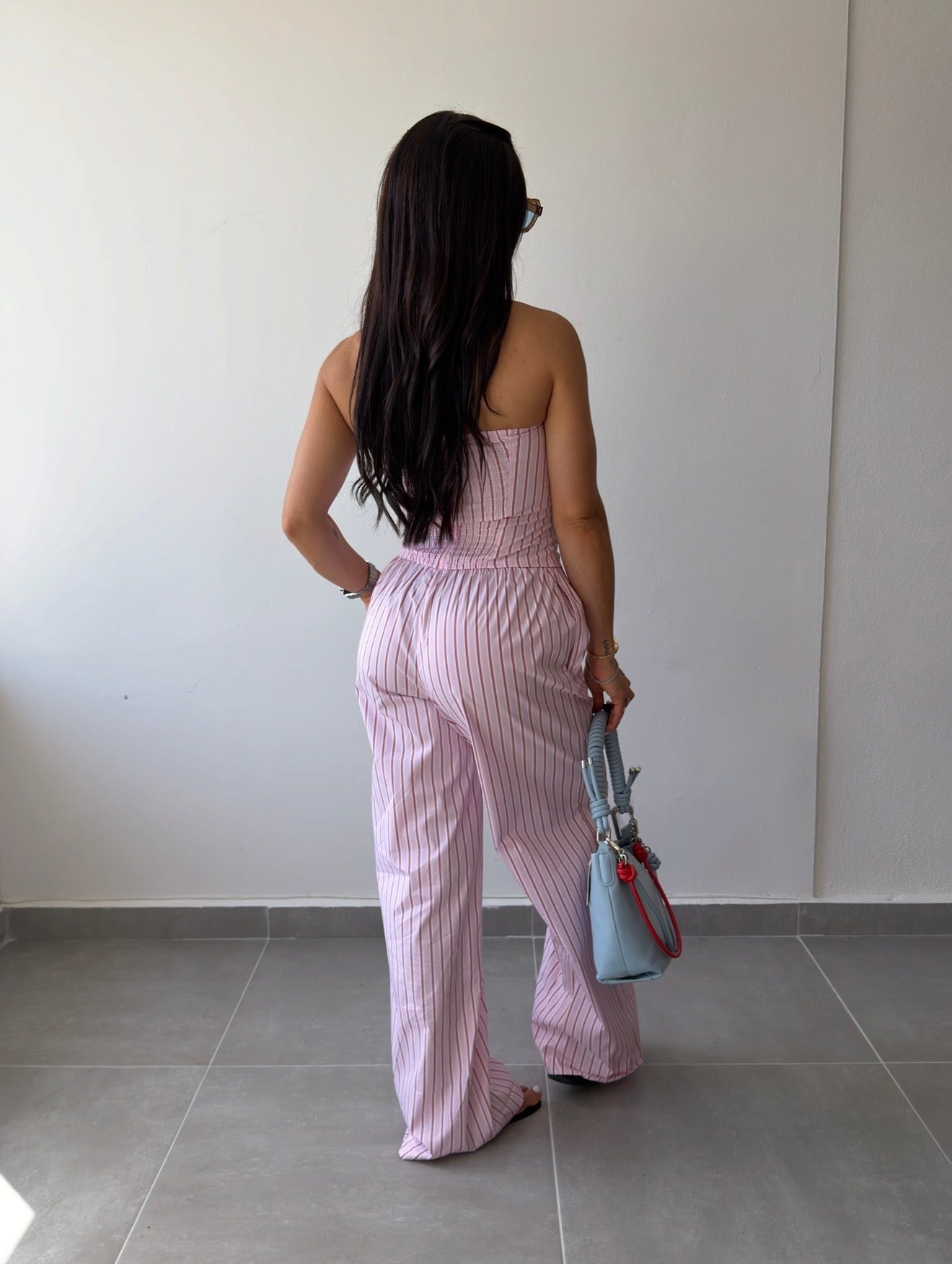 Pink Stripes Set