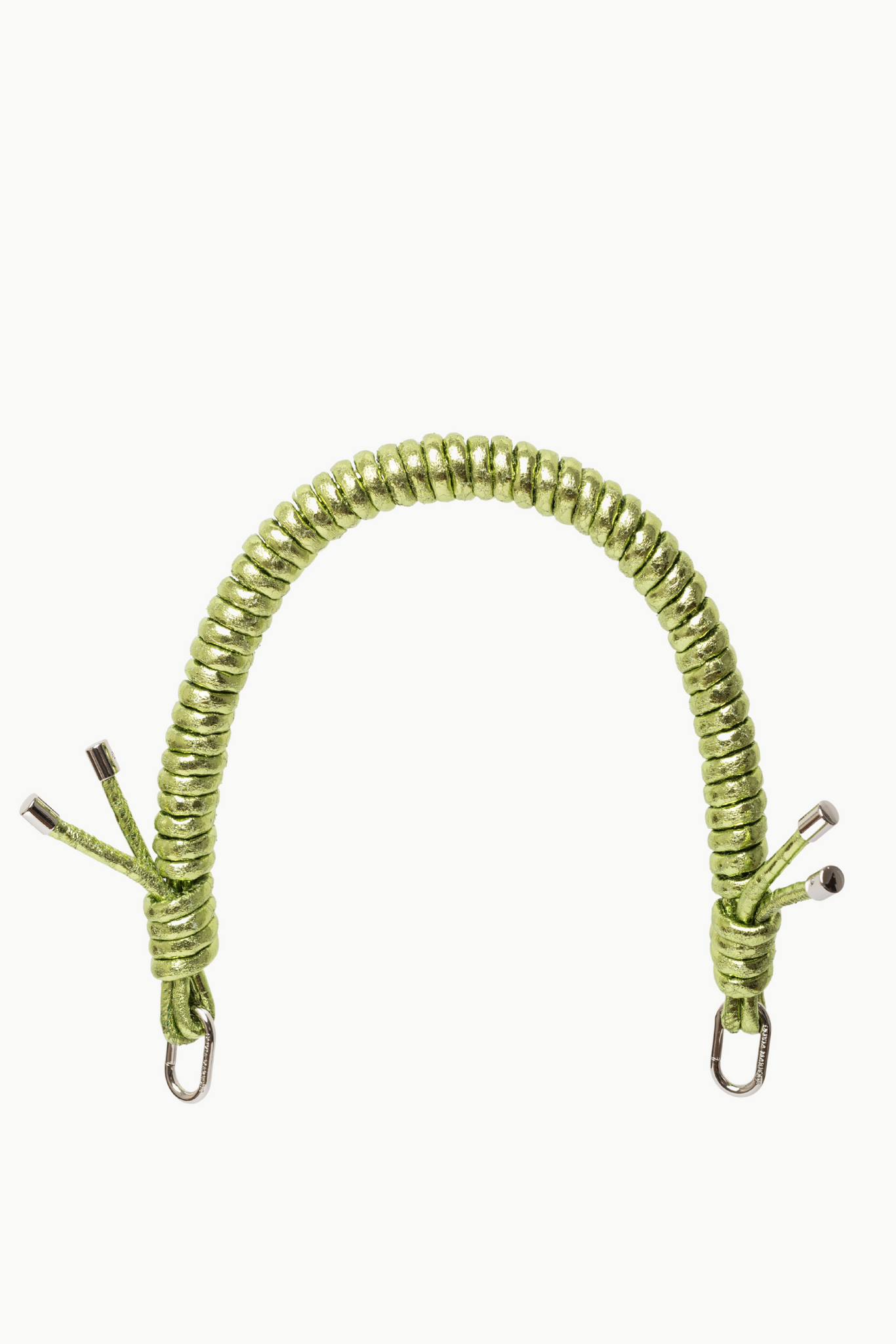 Cadena Rizada-Verde Metalizado