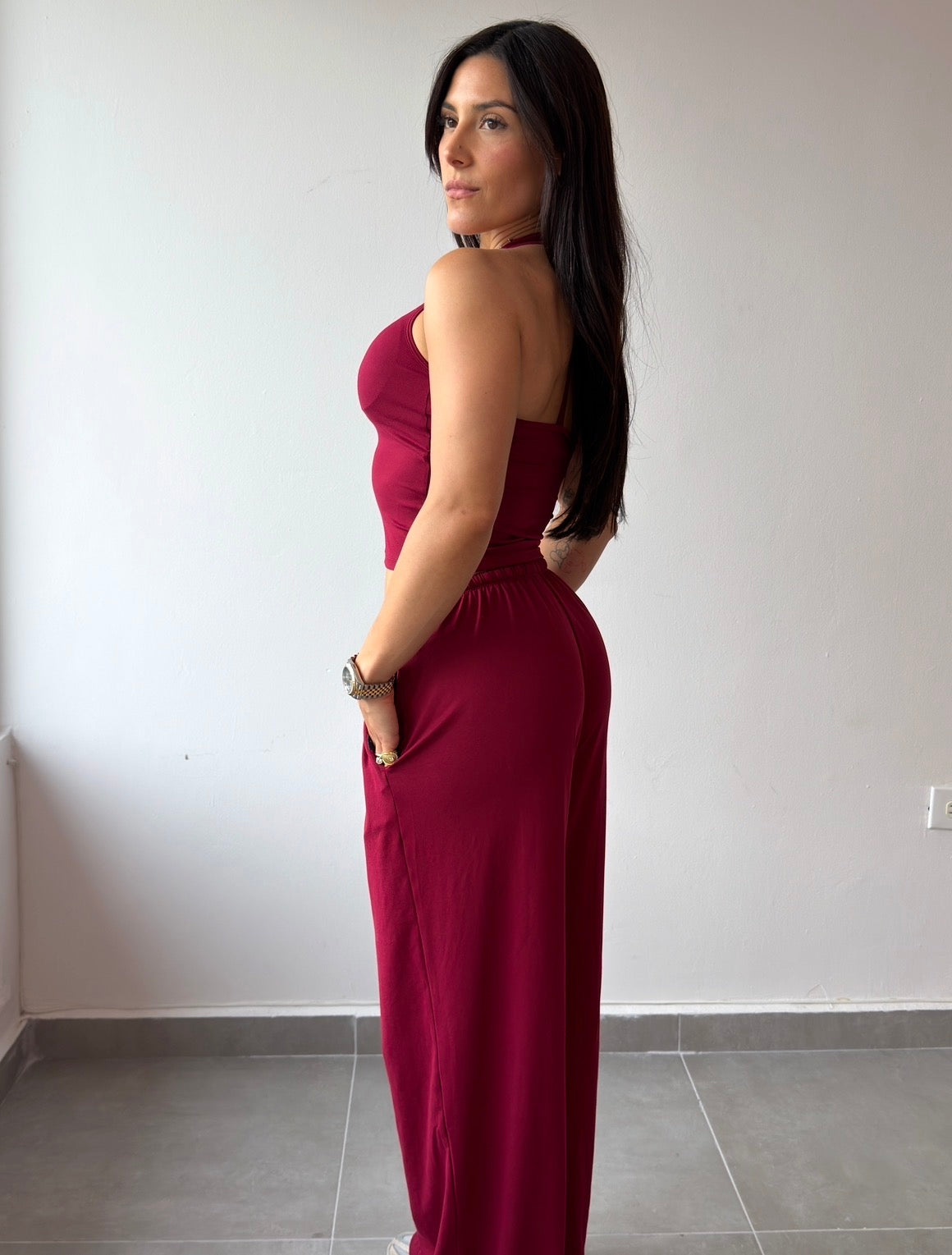 Burgundy Lounge Set