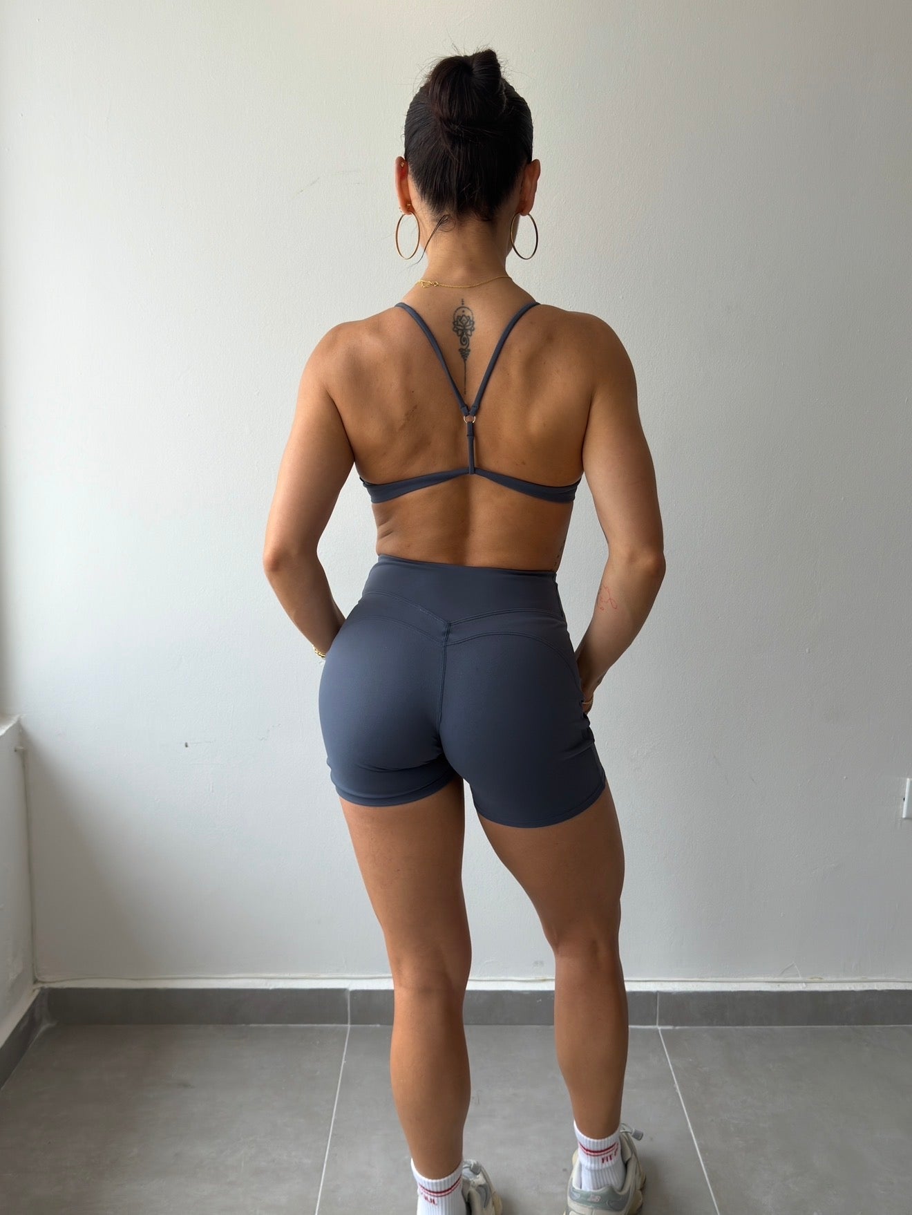 Blue-Gray Short Set