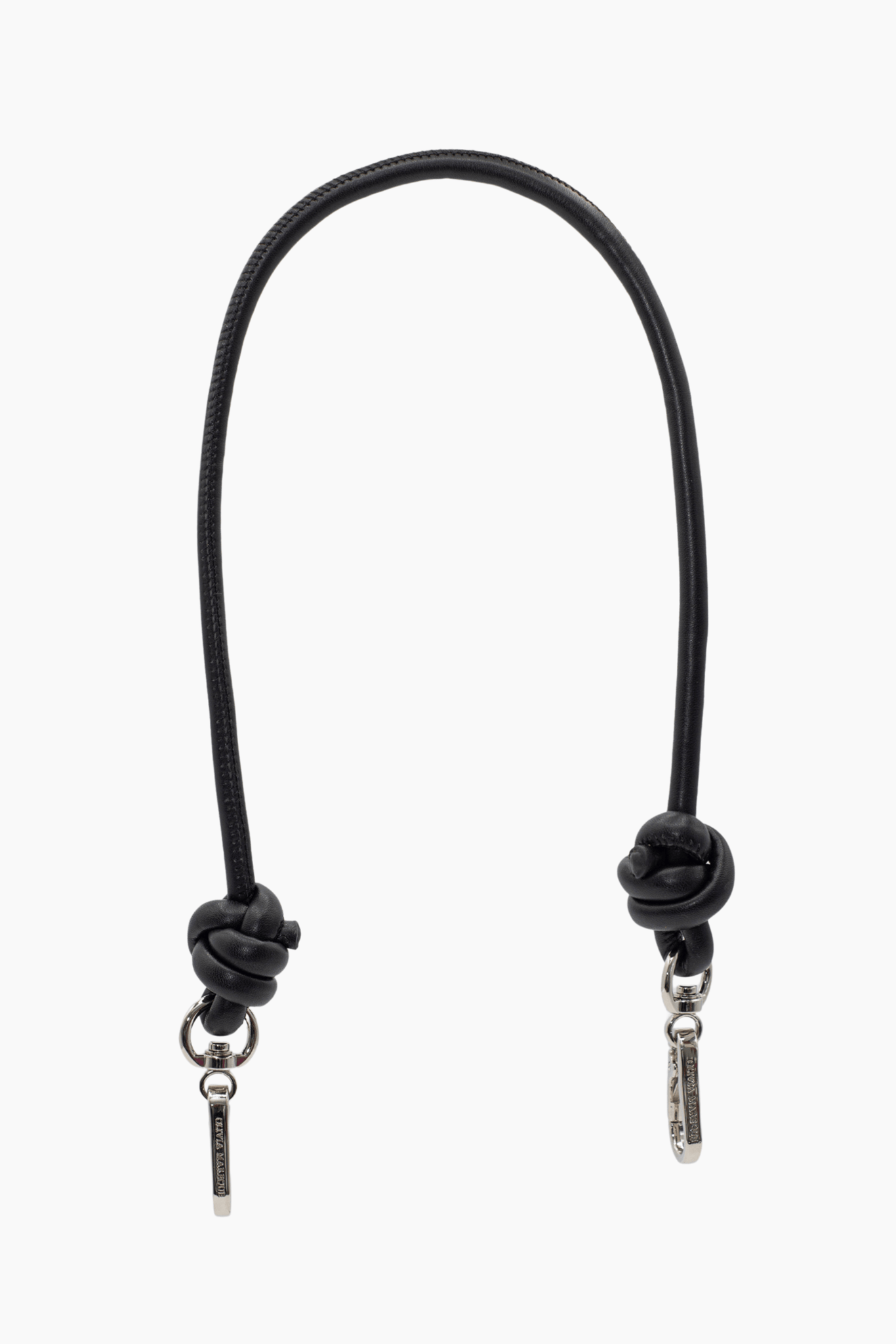 Cadena Piel Nudo 'Hombro'-Negro