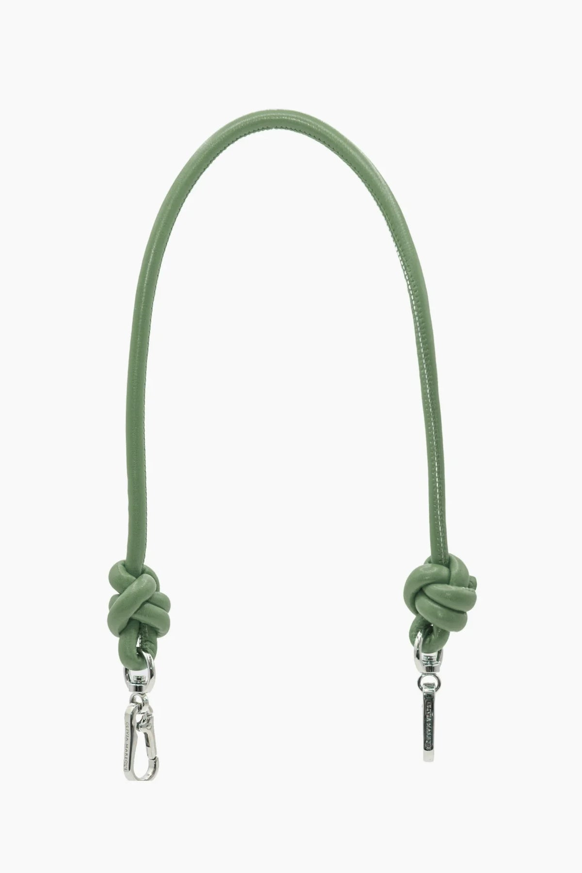 Cadena Piel Nudo 'Hombro'-Verde Claro