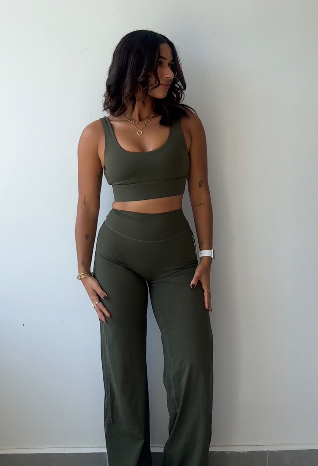 Olive Sport Bra