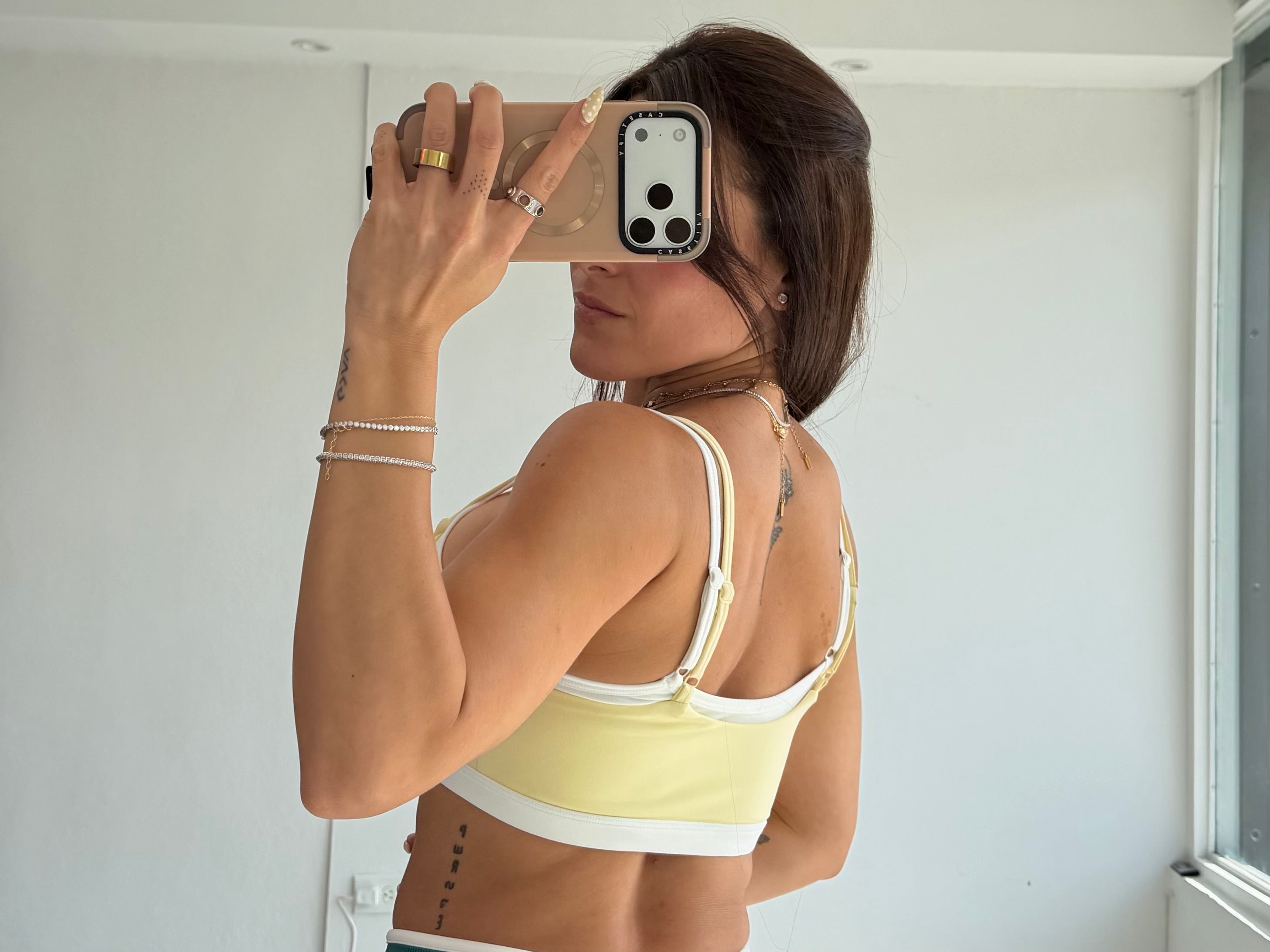 Butter Yellow Contrast Top