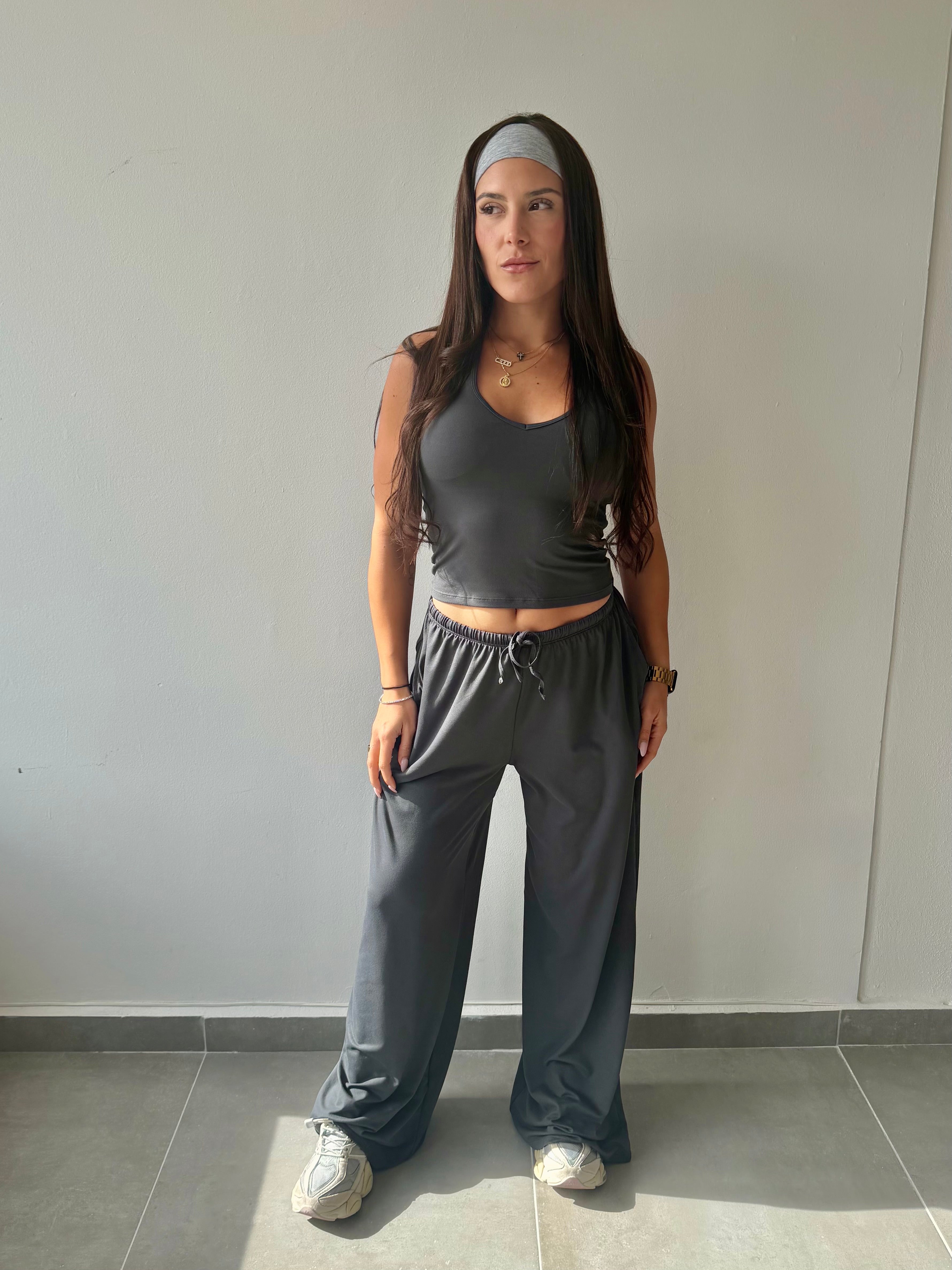 Charcoal Soft Lounge Set