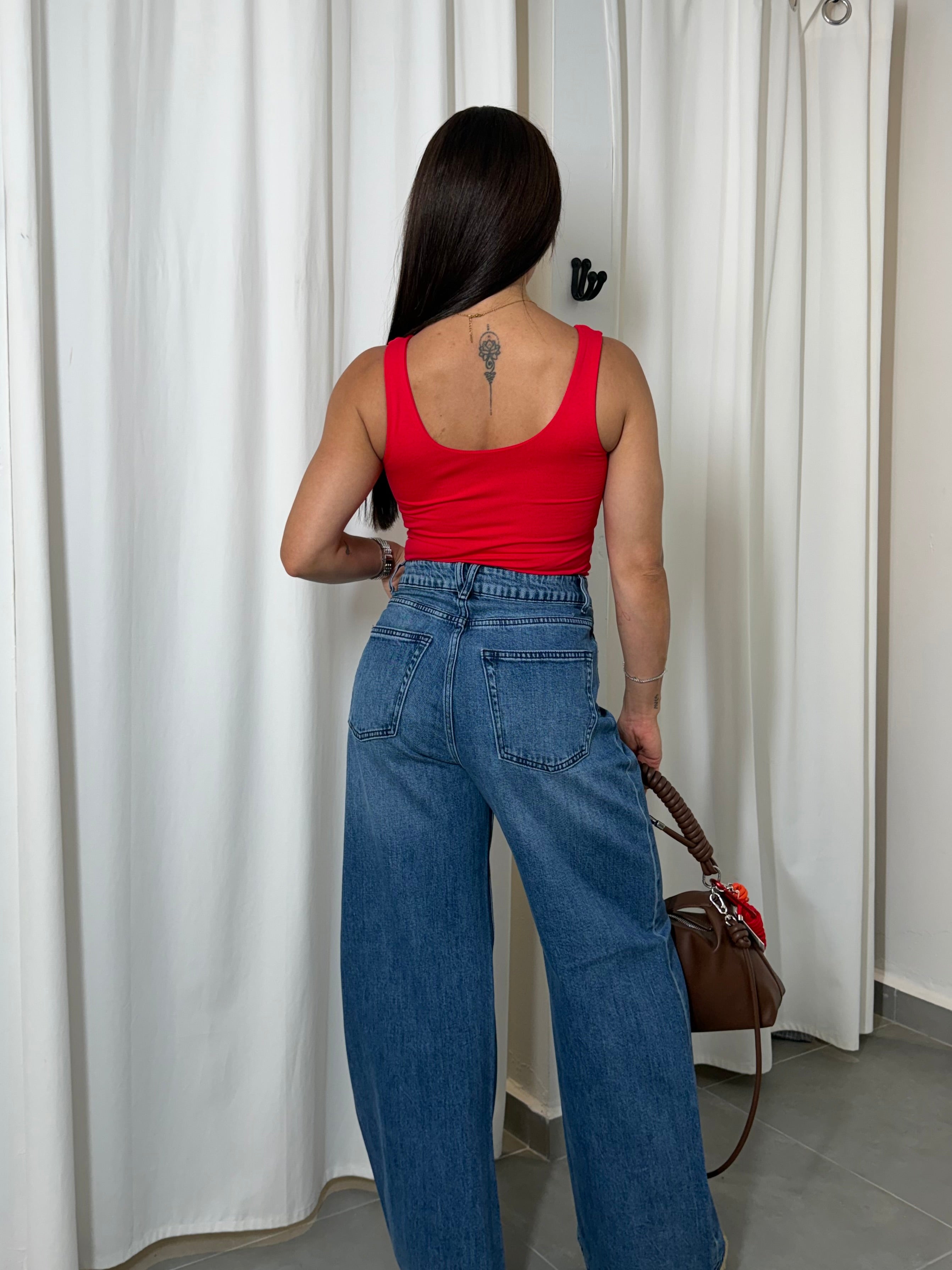 High Waist Wide Leg Jeans