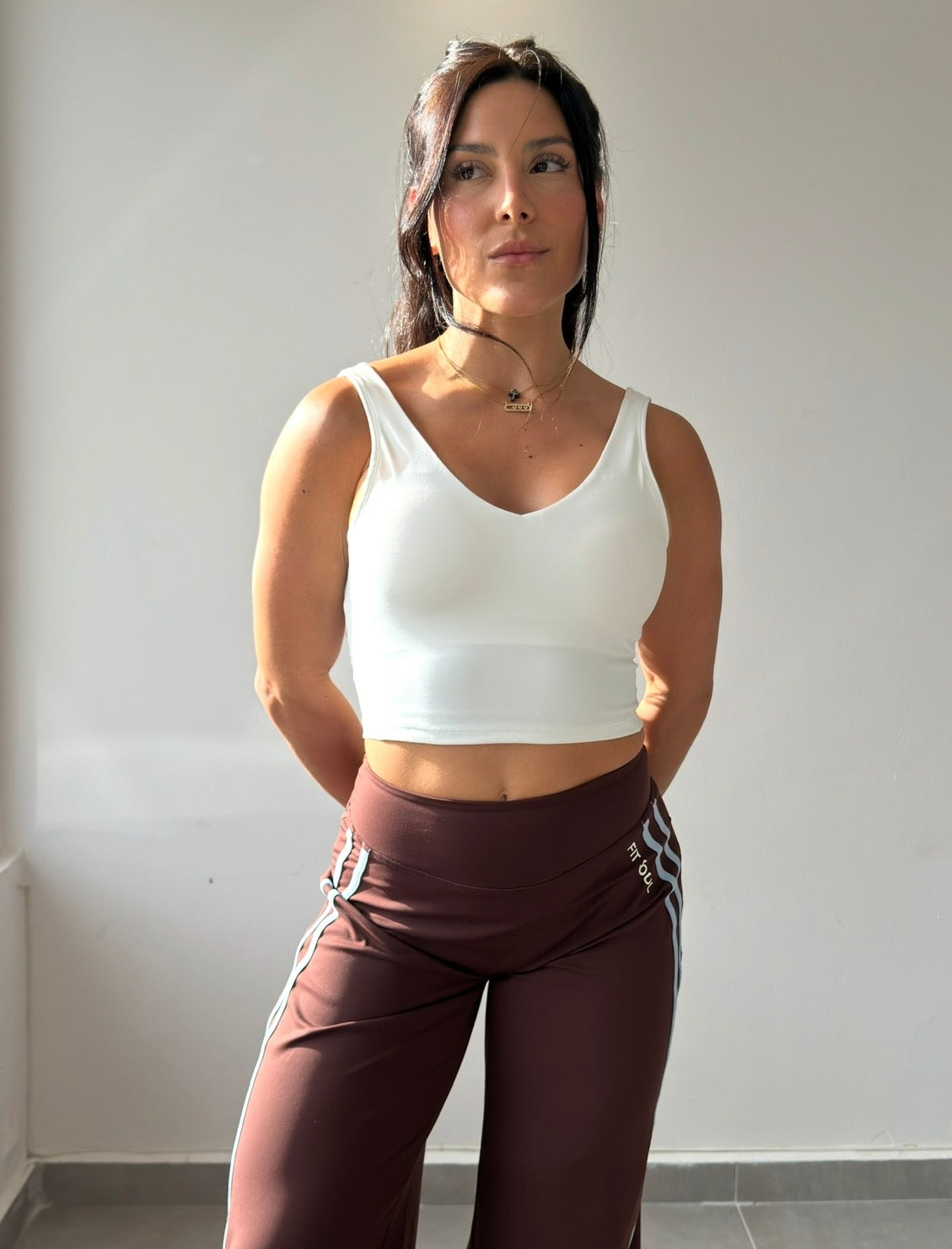 White Sport Top