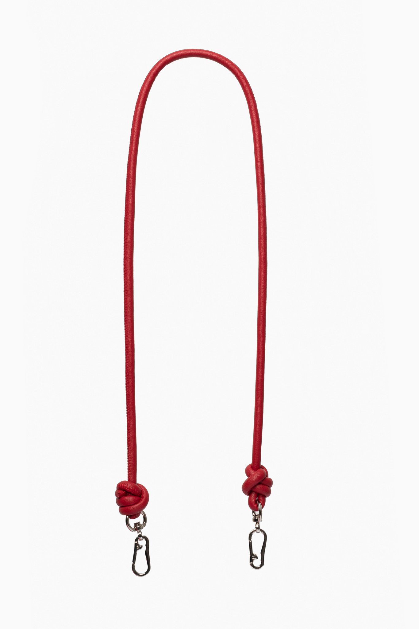 Cadena Piel Nudo 'Crossbody'-Rojo