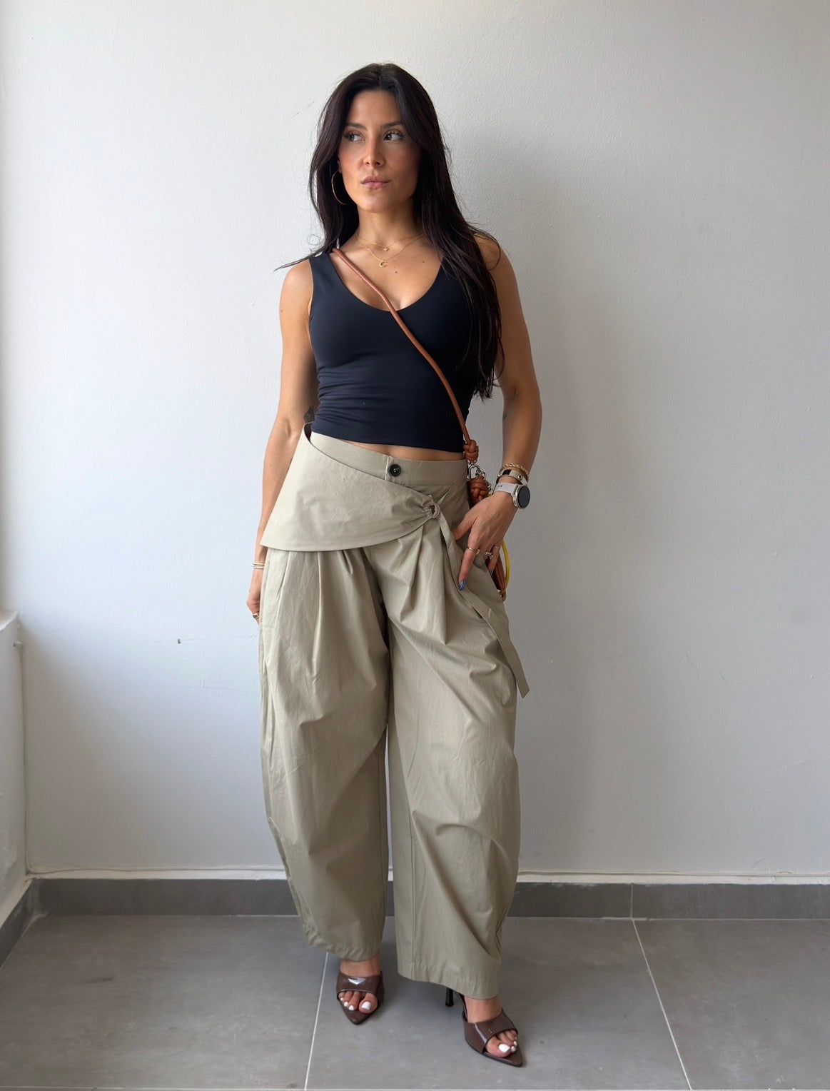 Sarong Barrel Pant (Khaki)
