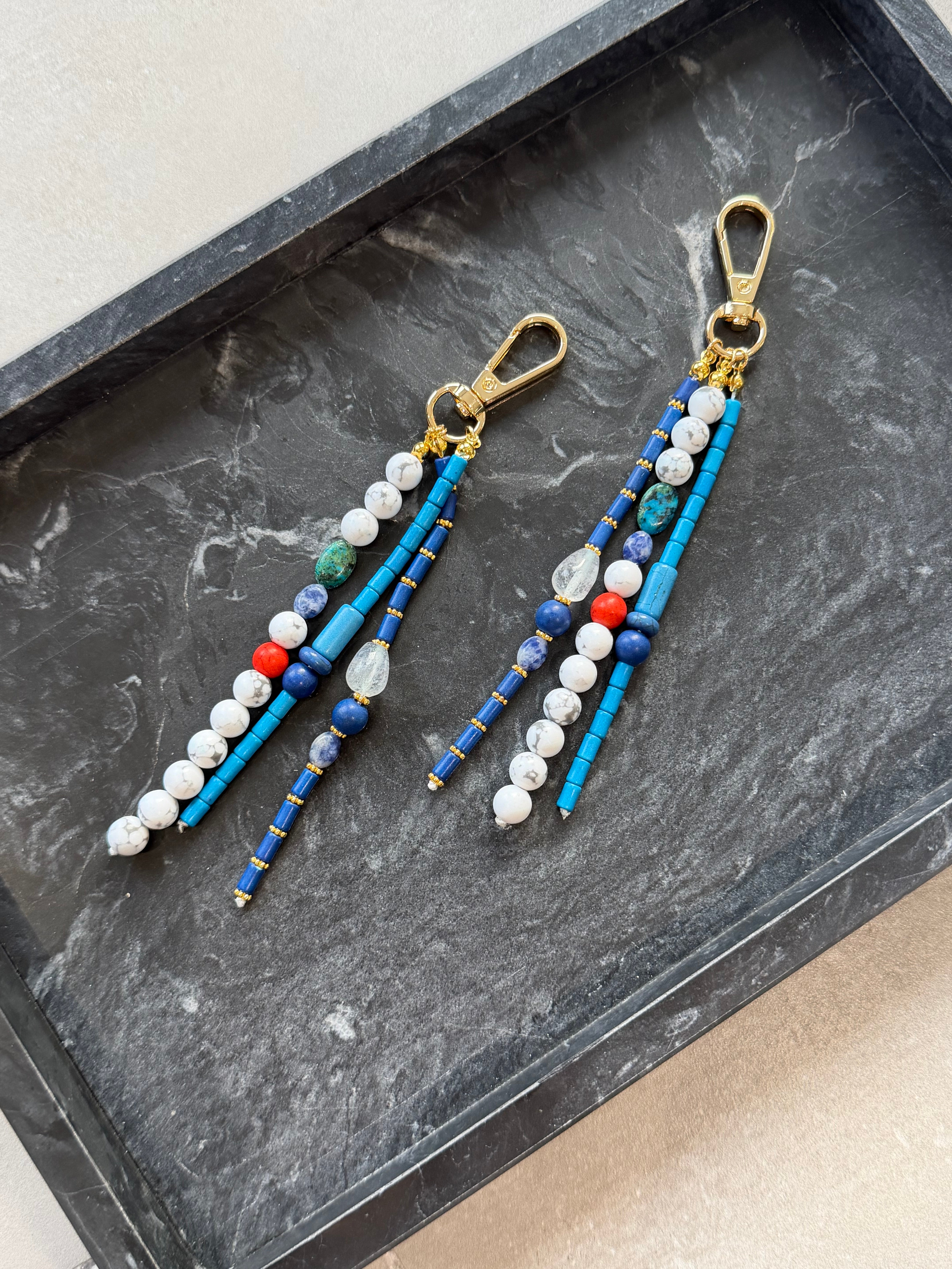 Beaded Bag Charm