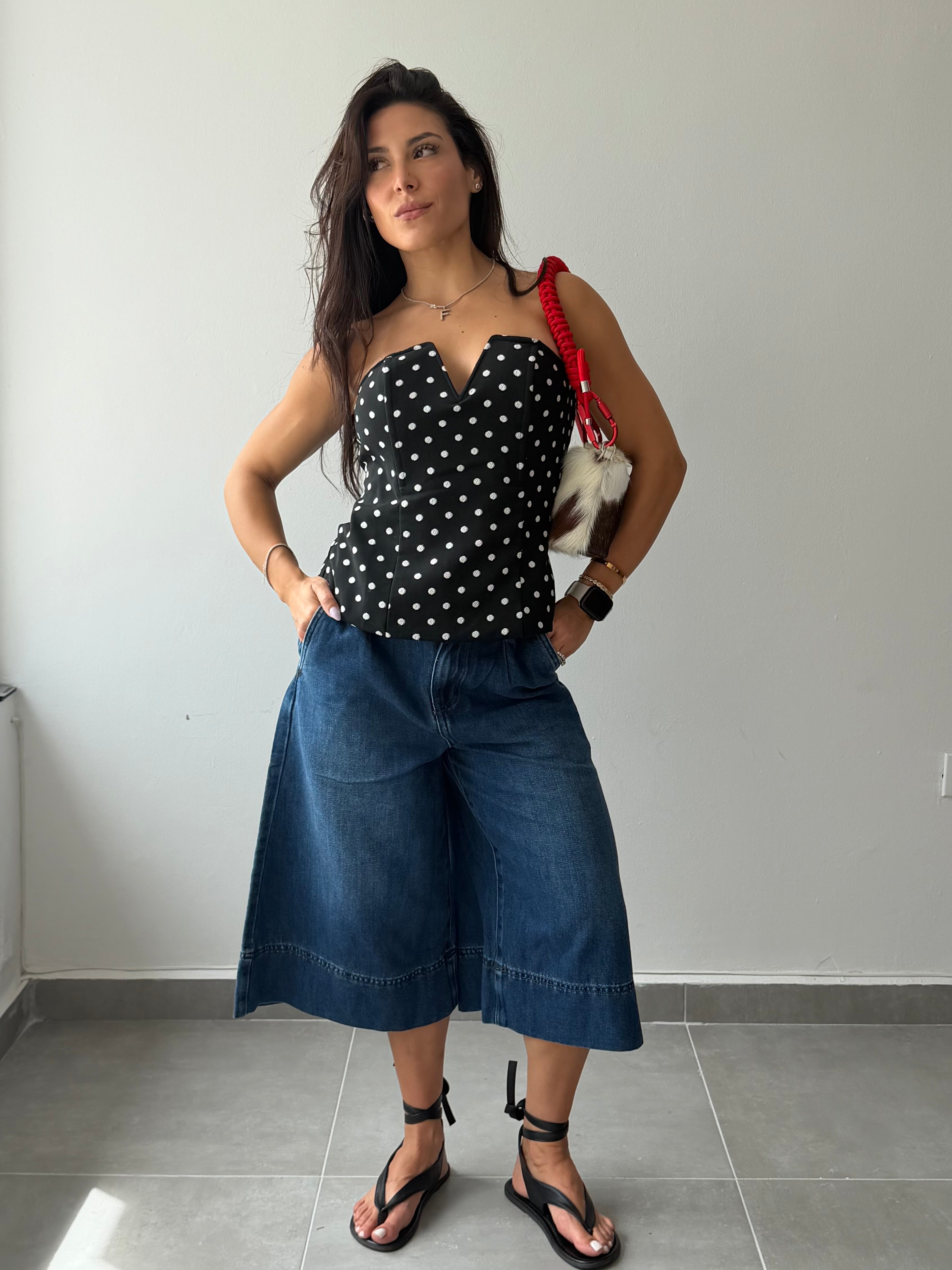 Dark Denim Jorts