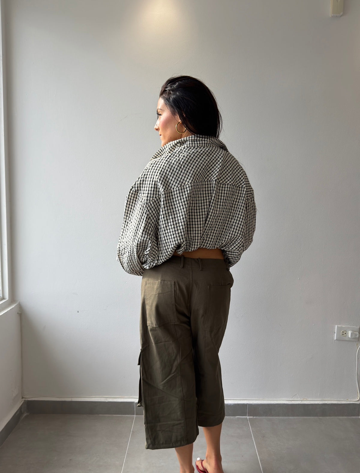 Plaid Lightweight Jacket