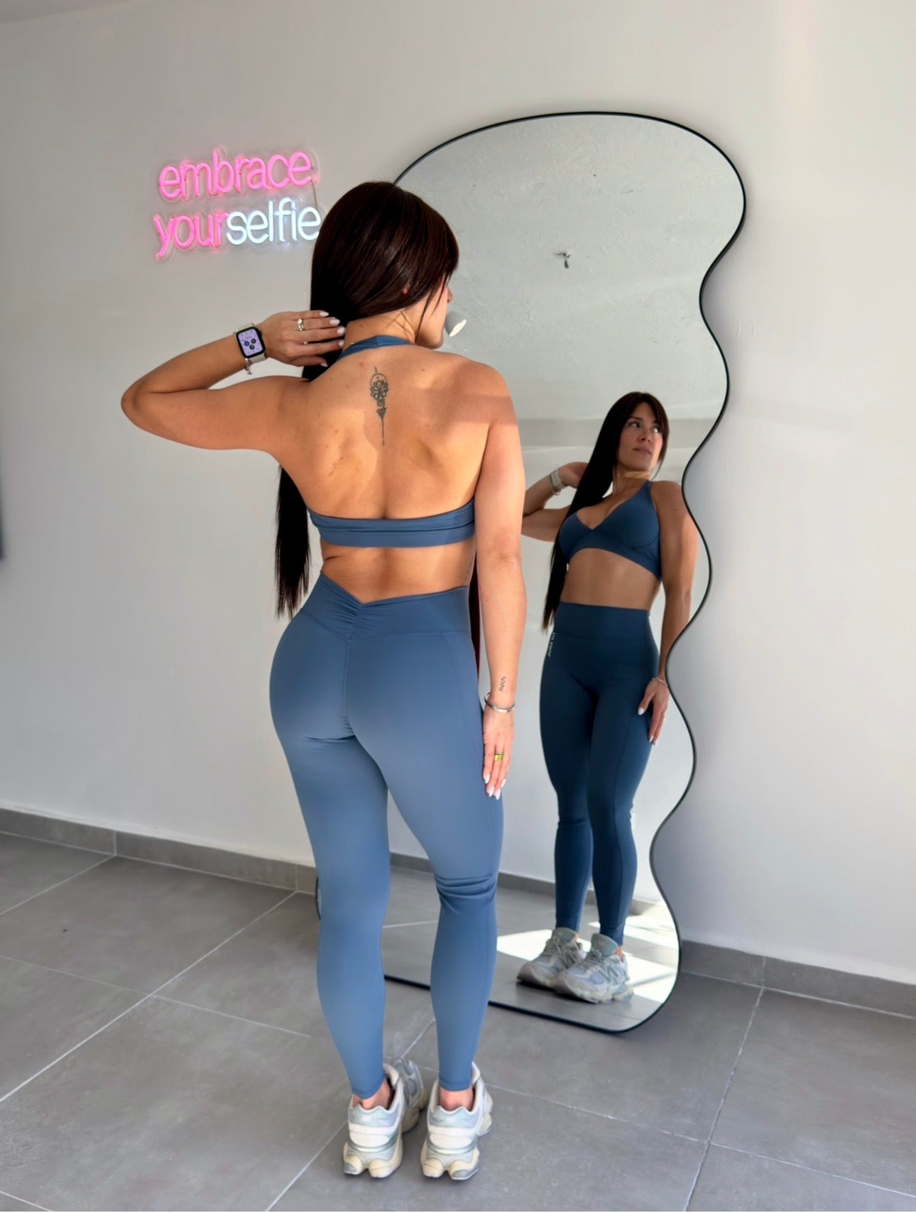 Sea Blue Legging Set