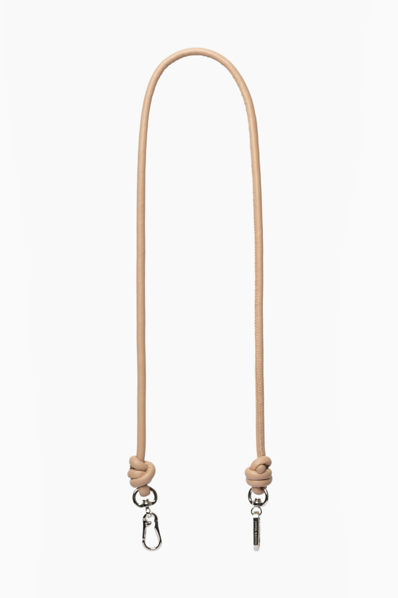 Cadena Piel Nudo 'Crossbody'-Beige
