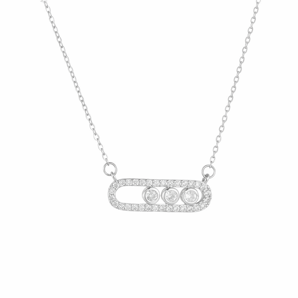 Dots Necklace (Silver)