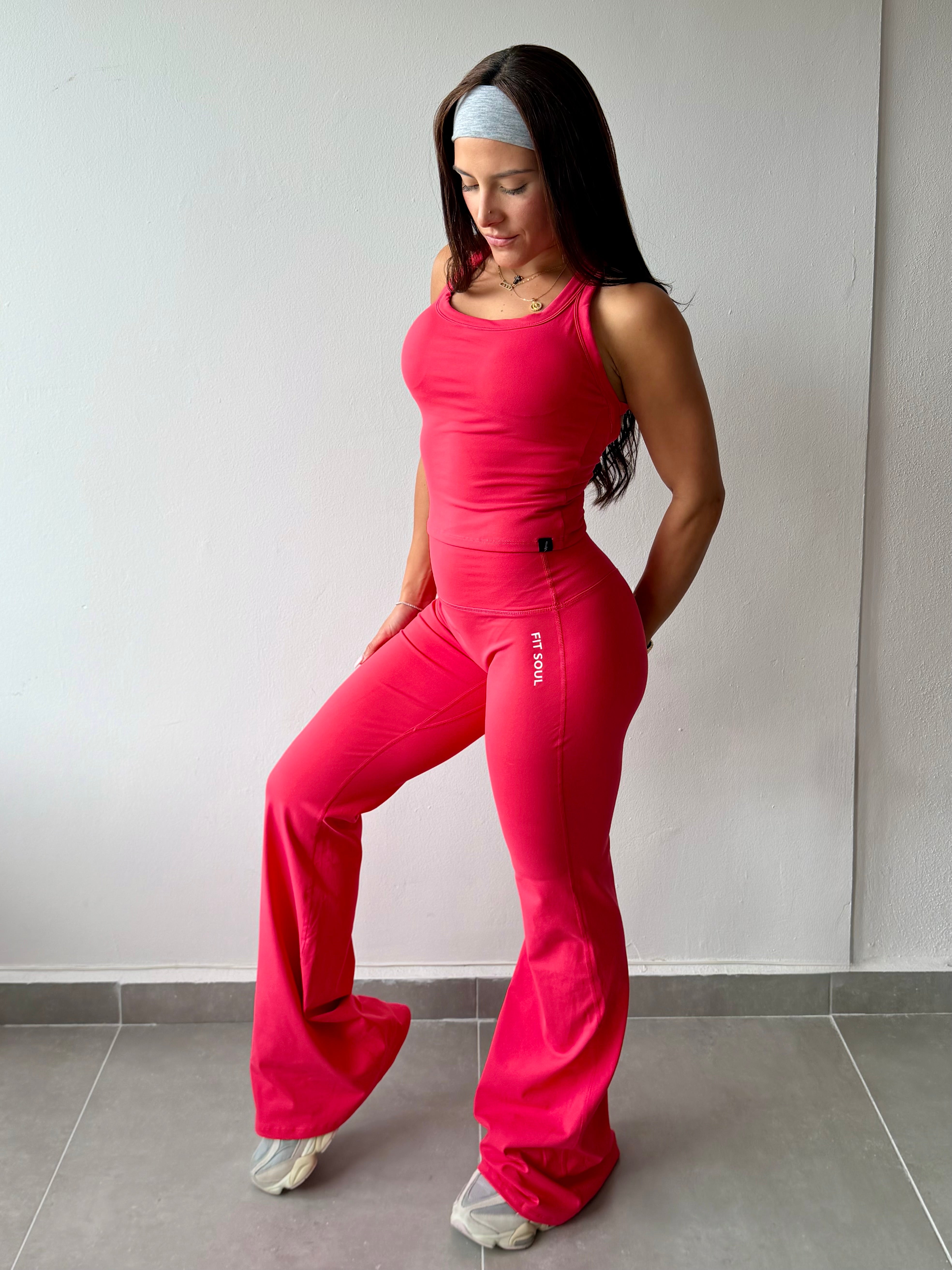 Neon Coral Flare Set