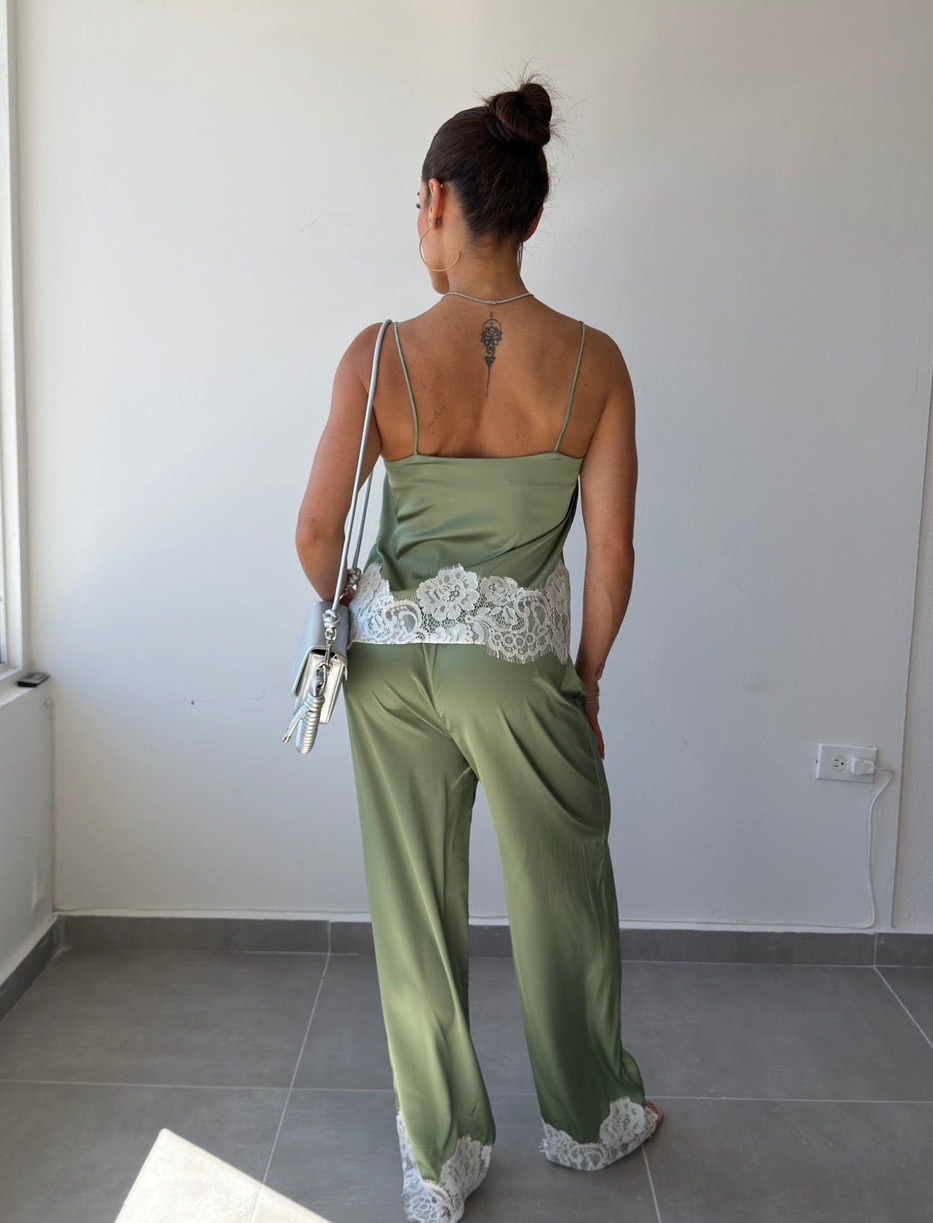 Matcha Lace Set