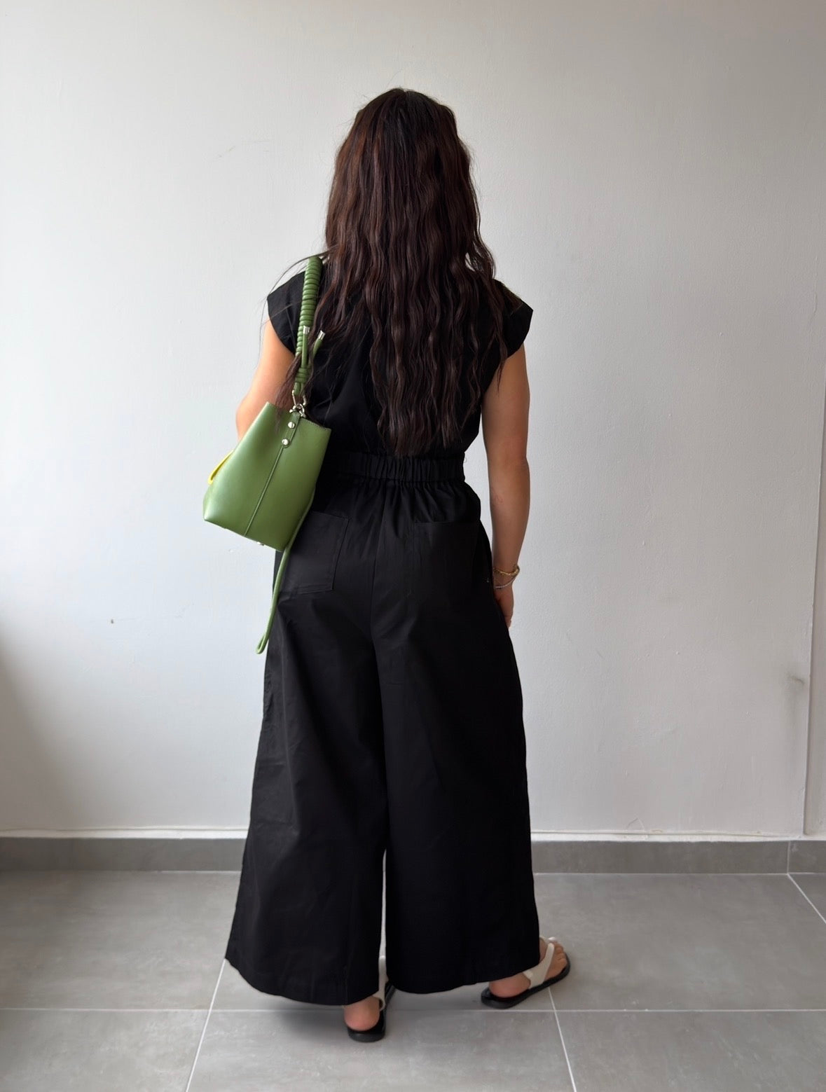 Black Wide Leg Jumpsuit