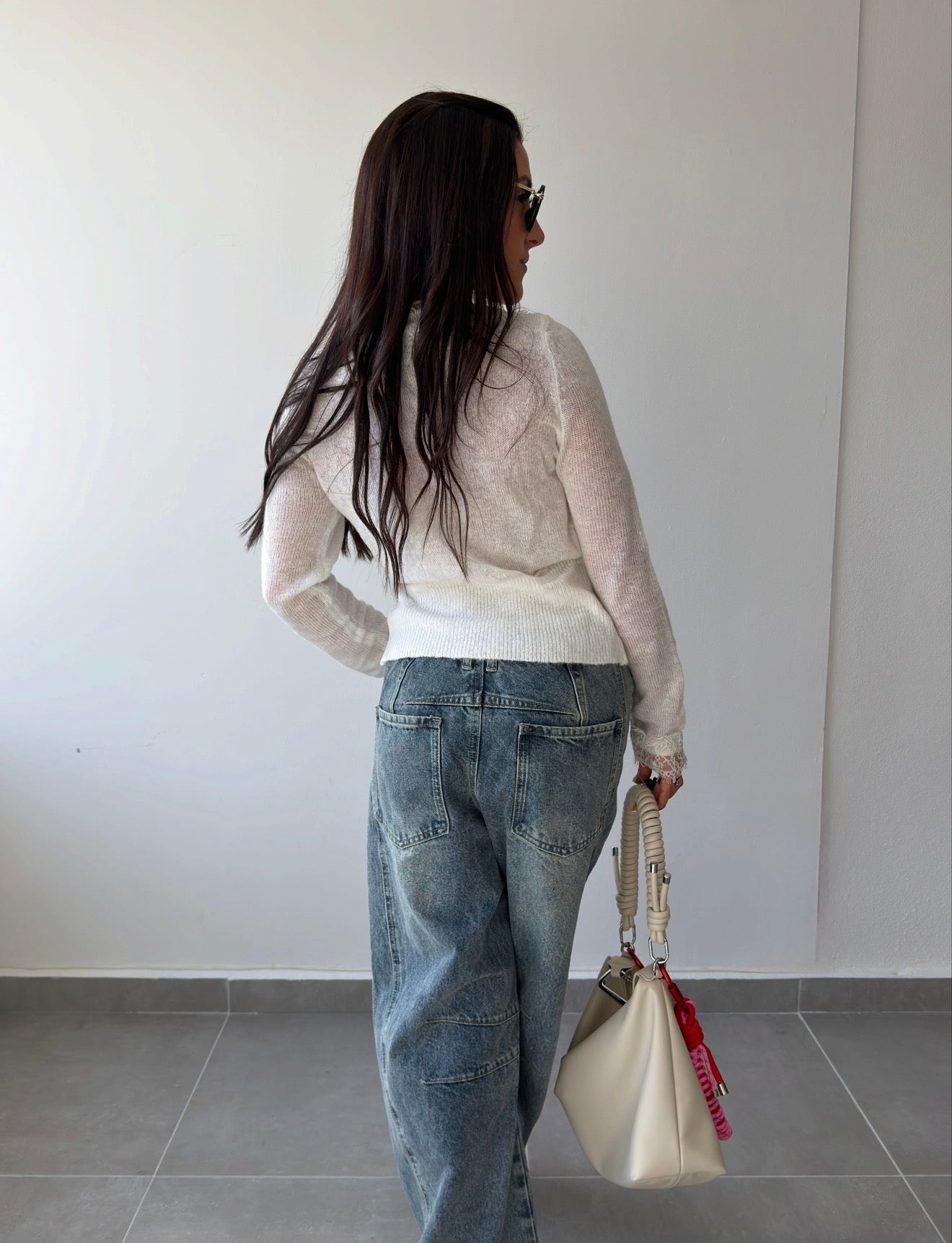 Lace Detail Cardigan