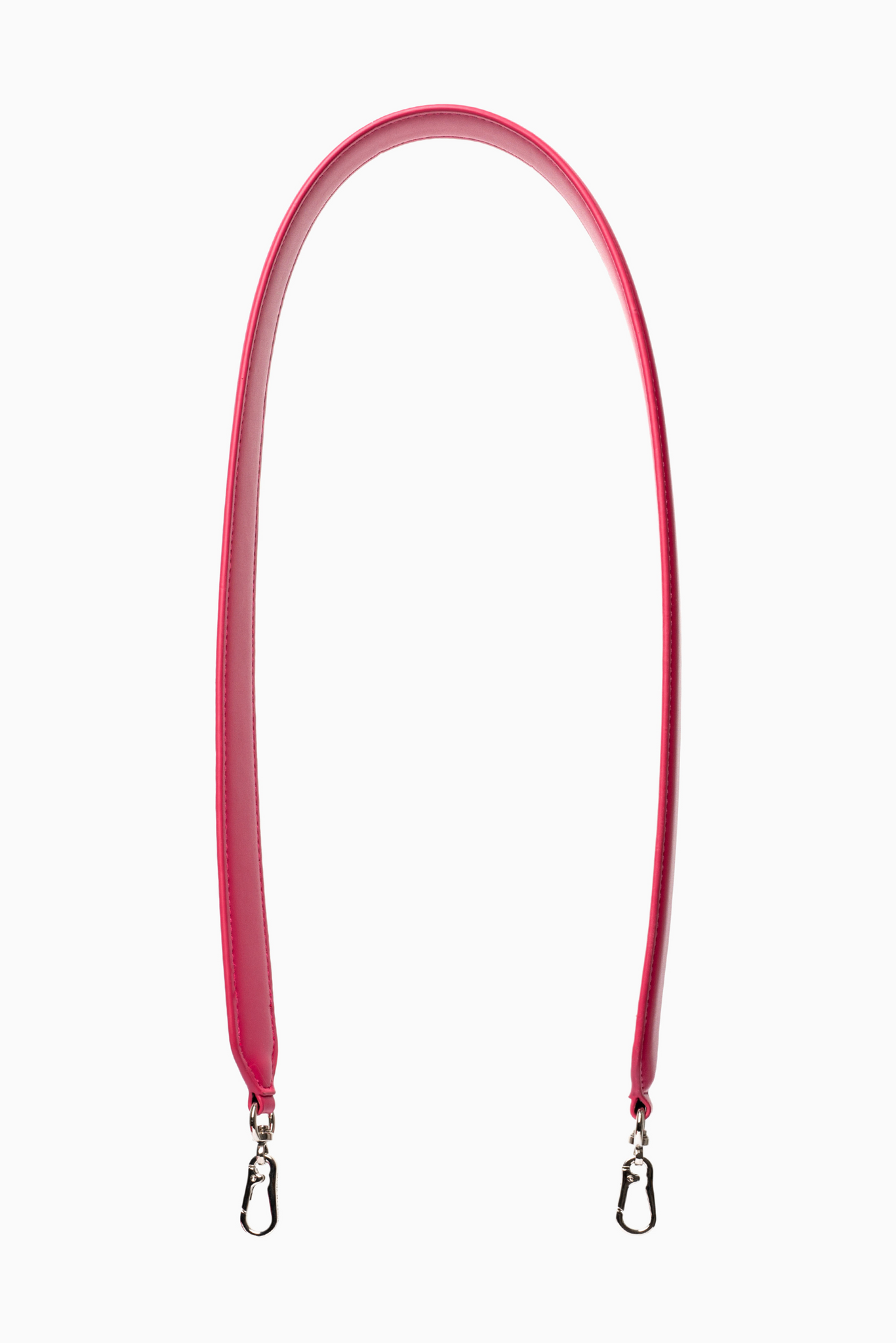 Cadena Piel Plana 'Crossbody'-Fuscia