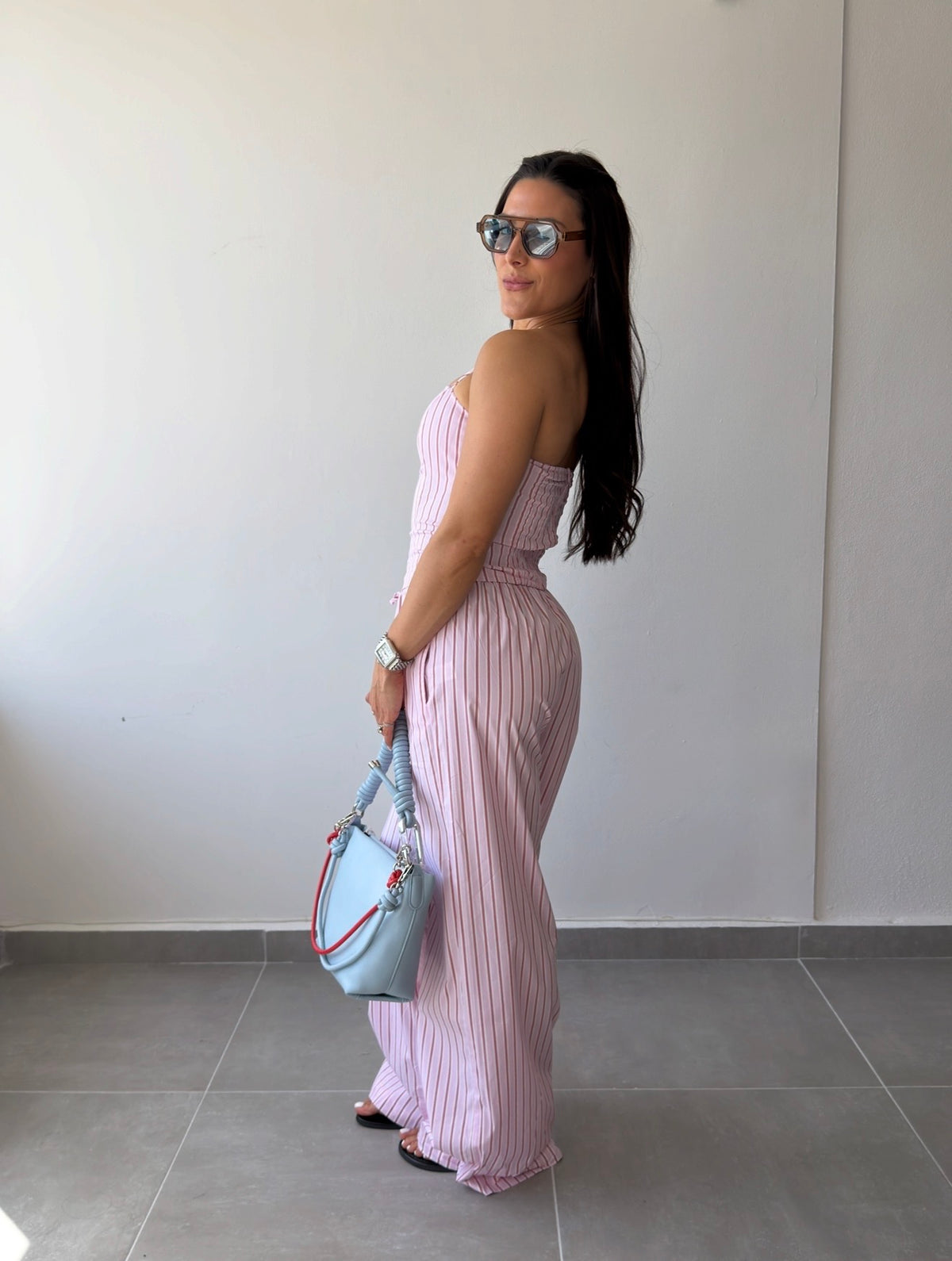 Pink Stripes Set