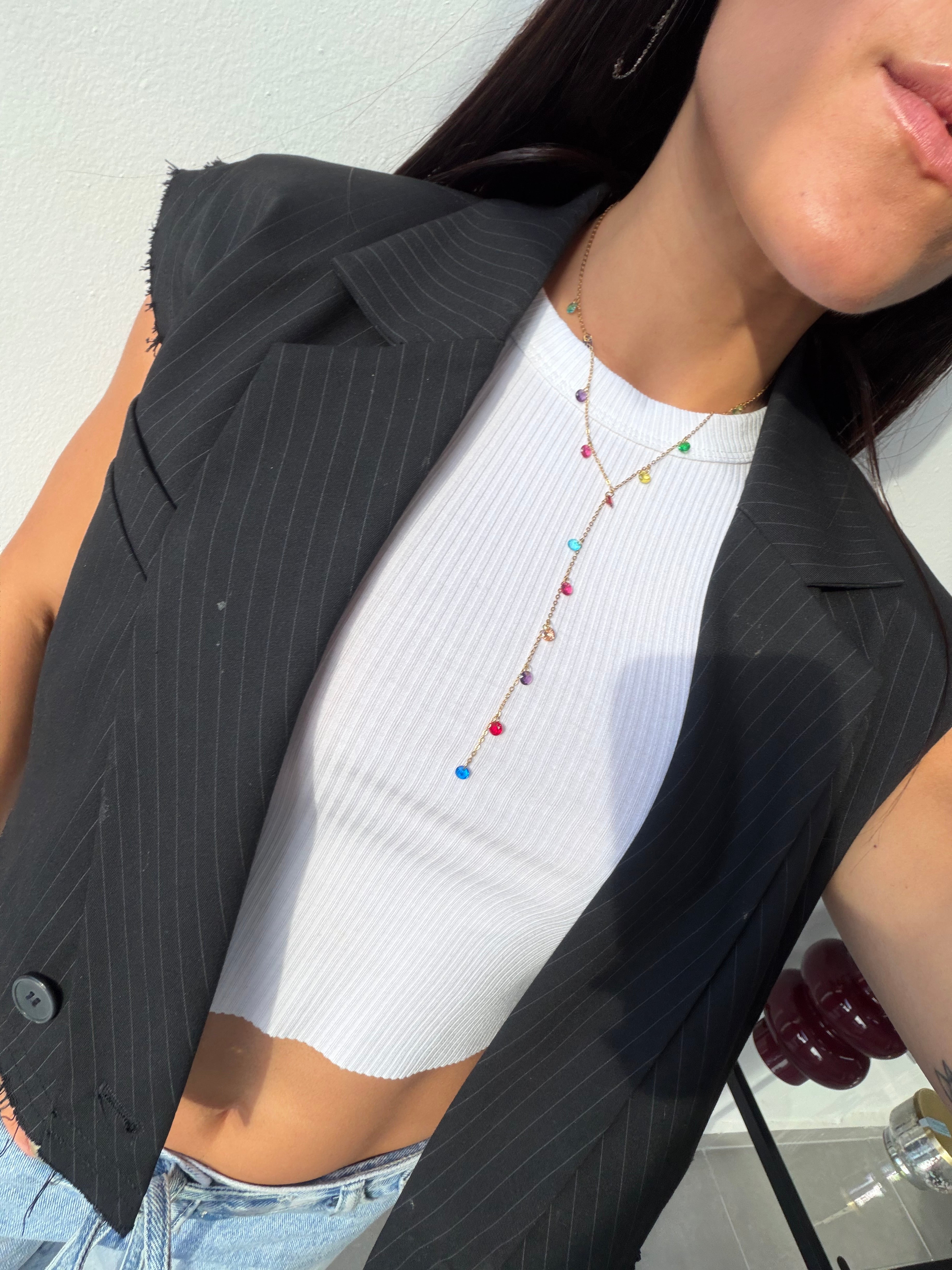 Multicolor Lariat