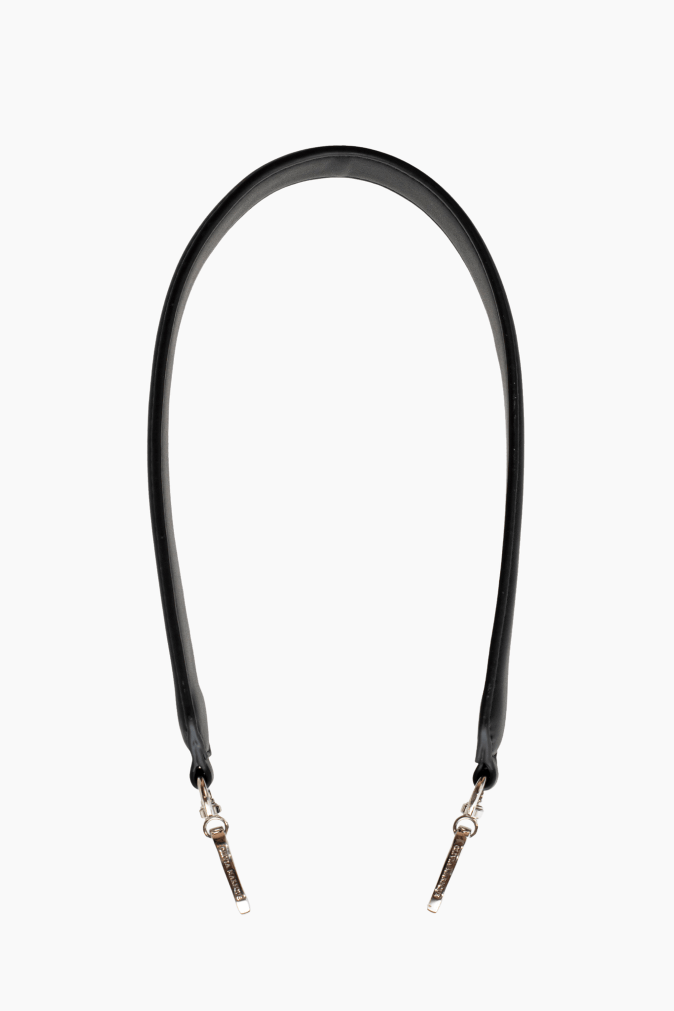 Cadena Piel Plana 'Hombro'-Negro
