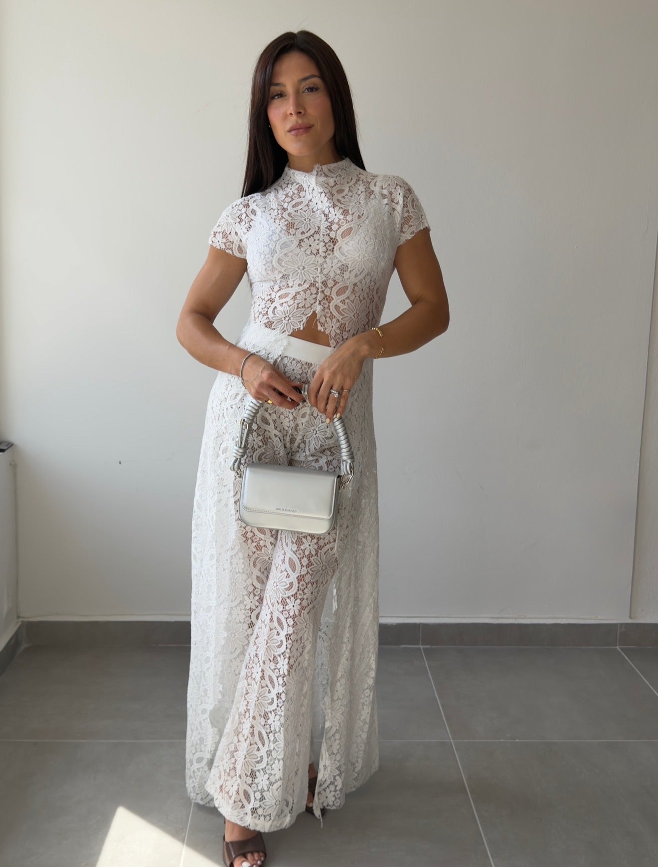 White Lace Set