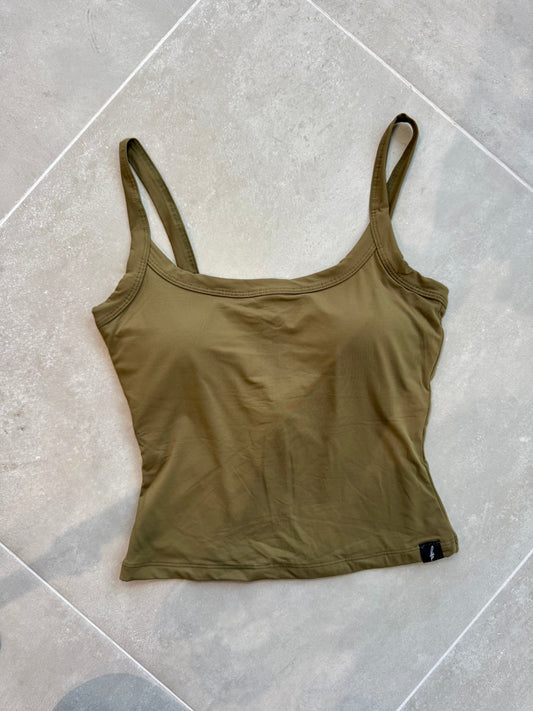 Olive Tank Top