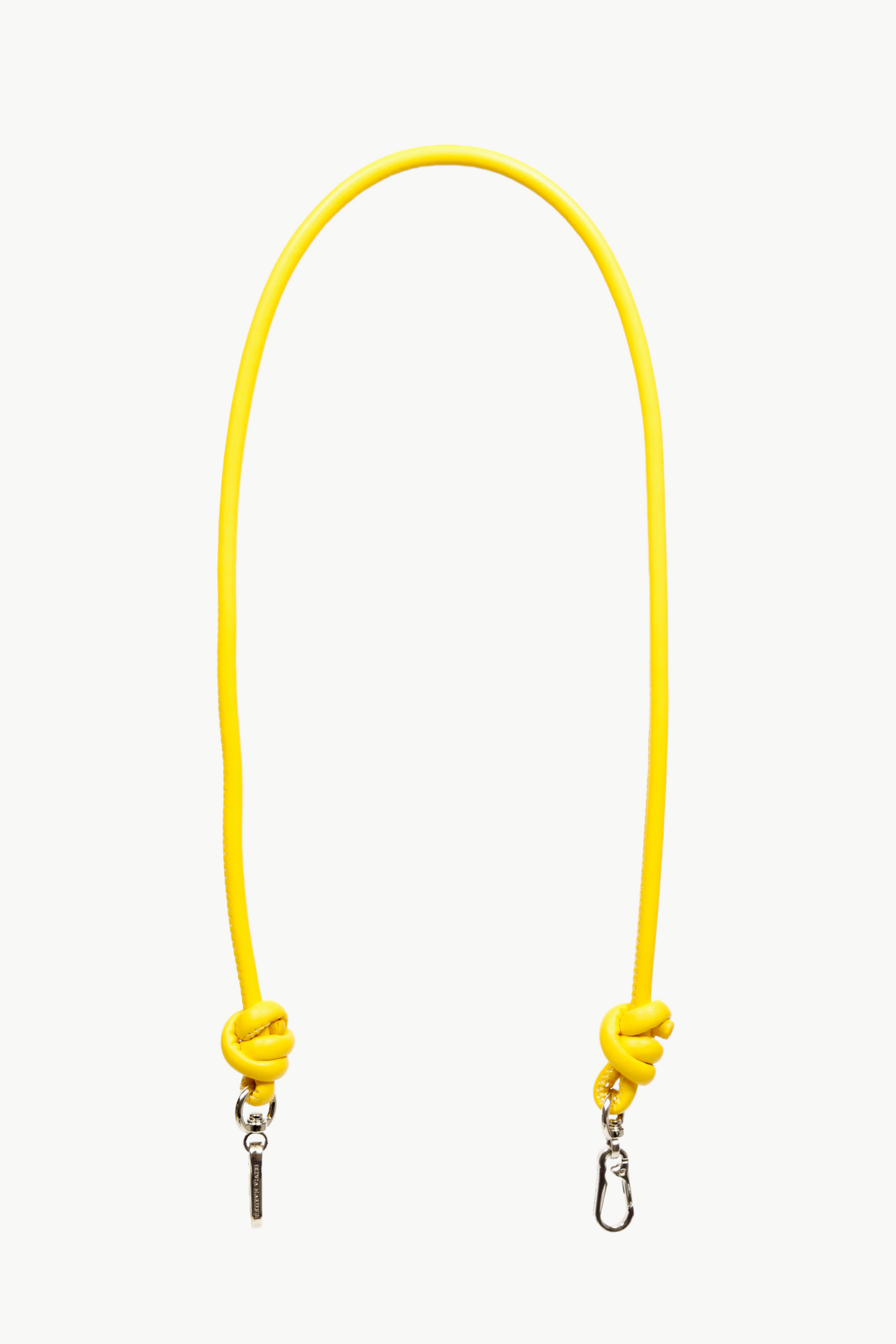 Cadena Piel Nudo 'Crossbody'-Amarillo