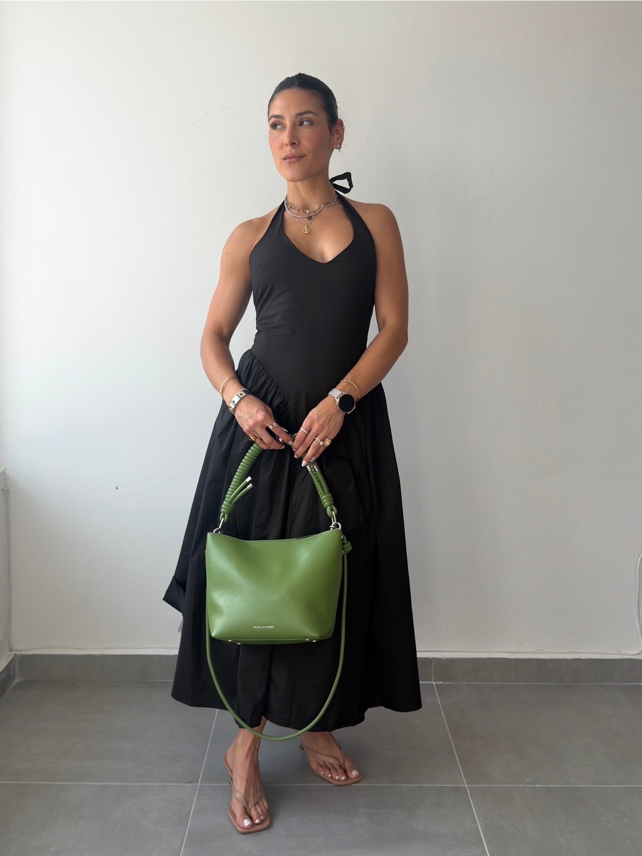 Black Midi Dress