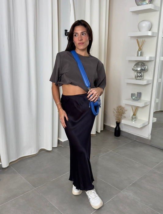 Charcoal Short Sleeve with Pads