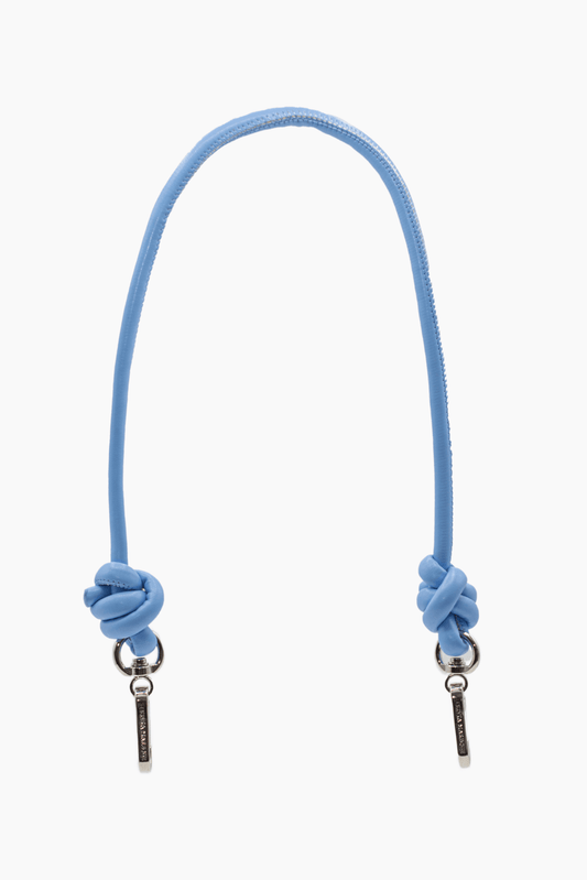 Cadena Piel Nudo 'Hombro'-Azul Claro