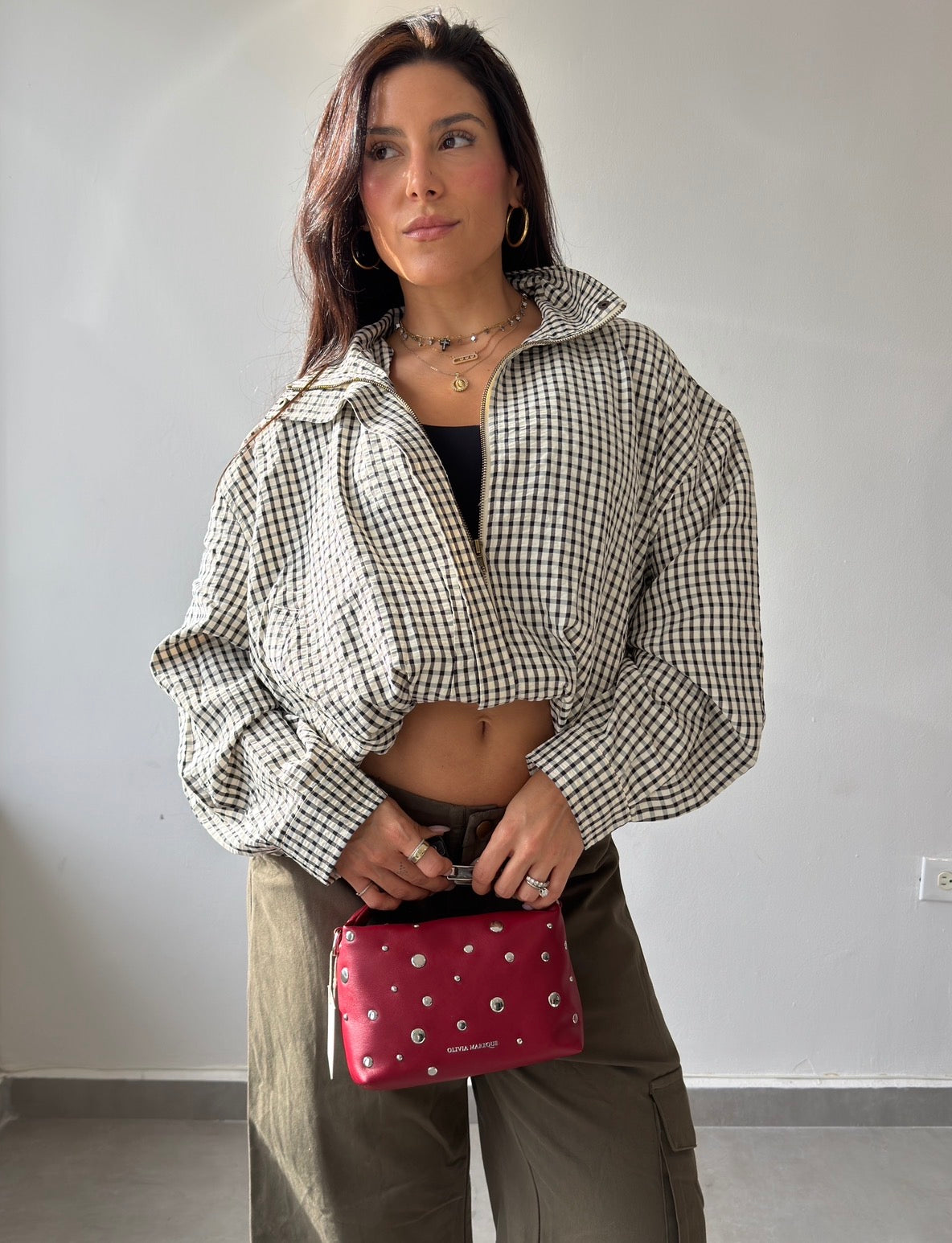 Plaid Lightweight Jacket