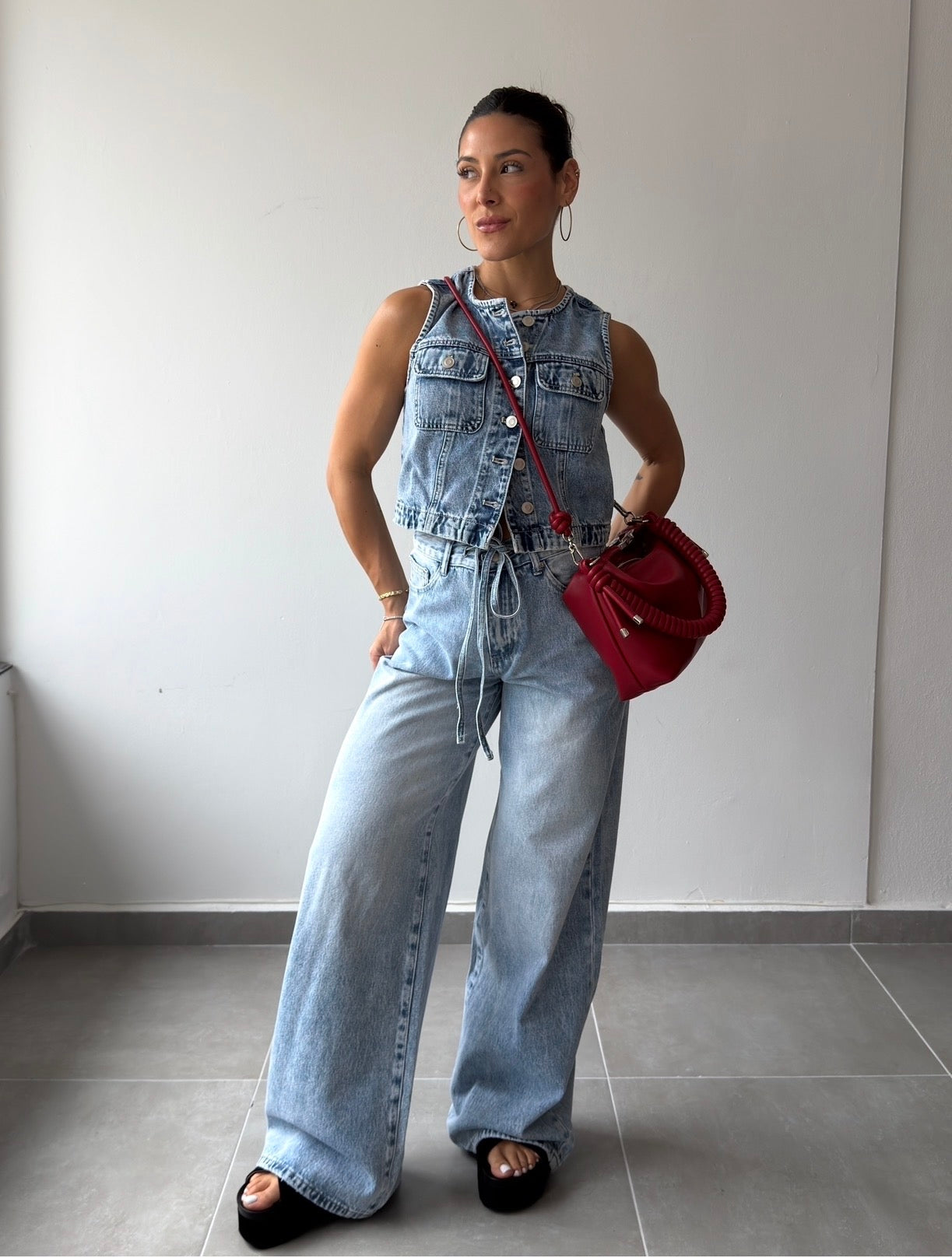 Light Denim Set