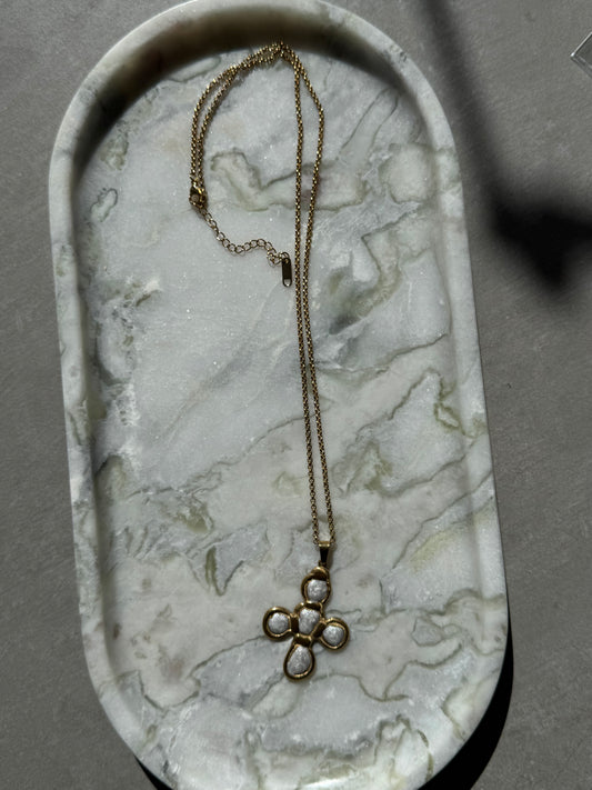 Cross Statement Necklace
