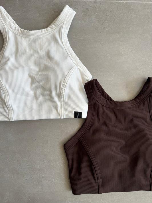RESTOCK! Ribbed Sport Bra