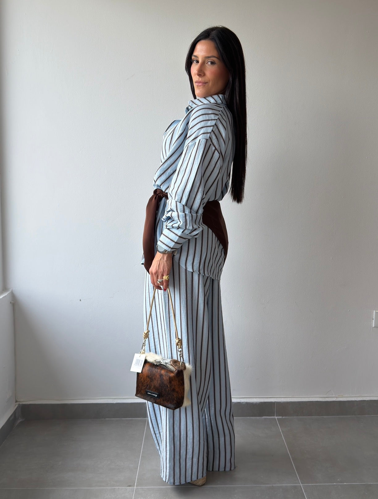 Blue Stripes 3 Piece Set