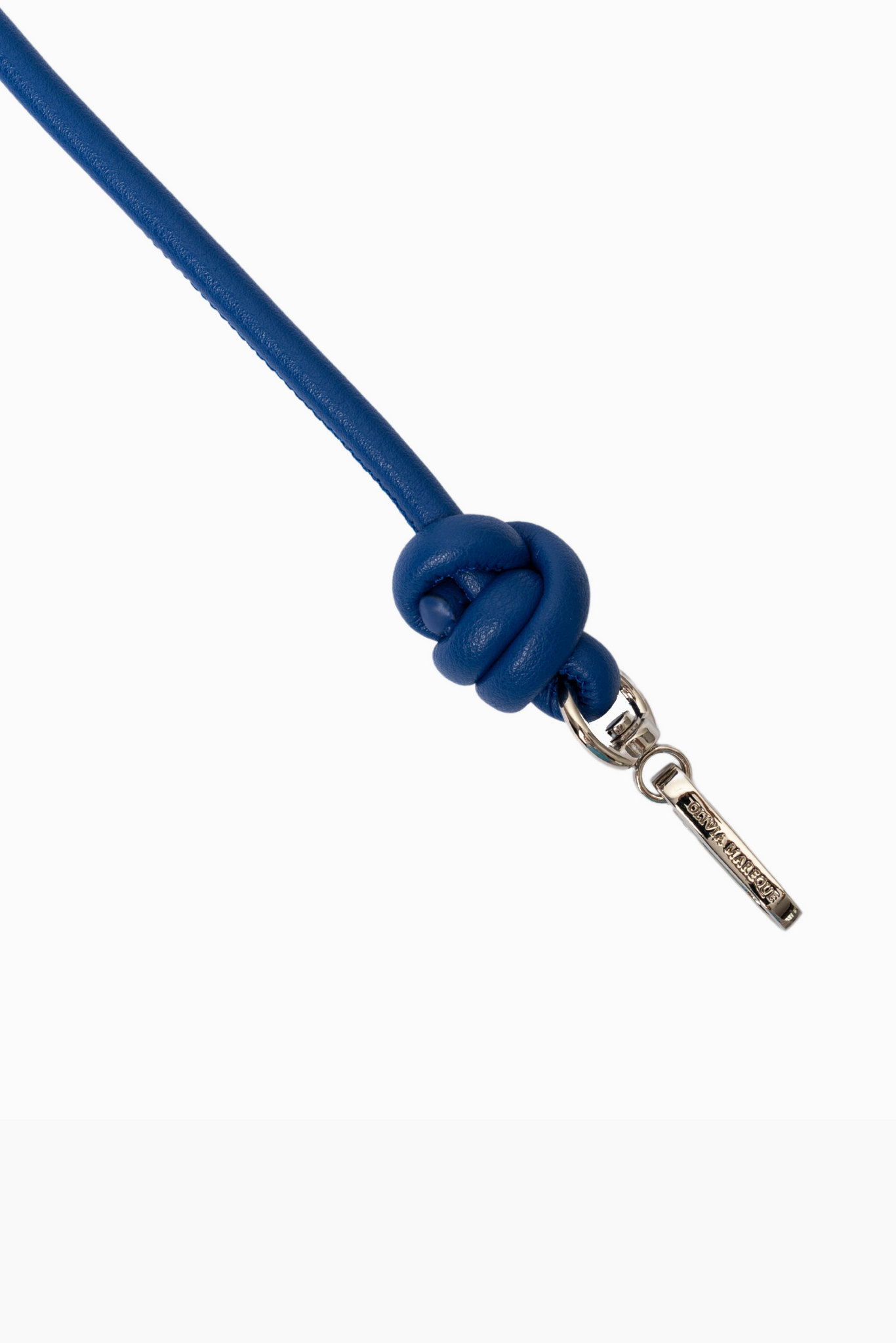 Cadena Piel Nudo 'Crossbody'-Azul Oscuro