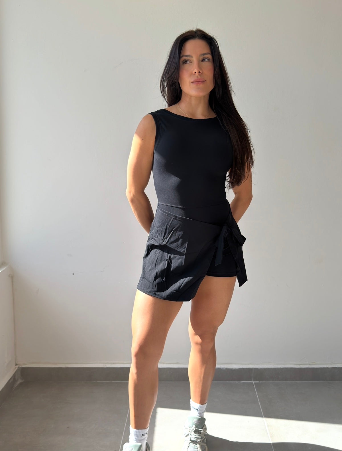 Black Romper Dress